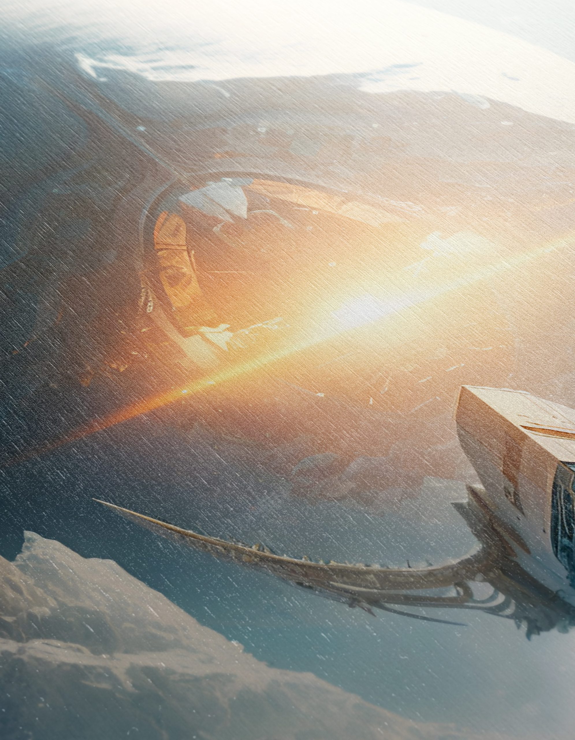 Futuristic Space Landscape with a Starship 2 - Image 12