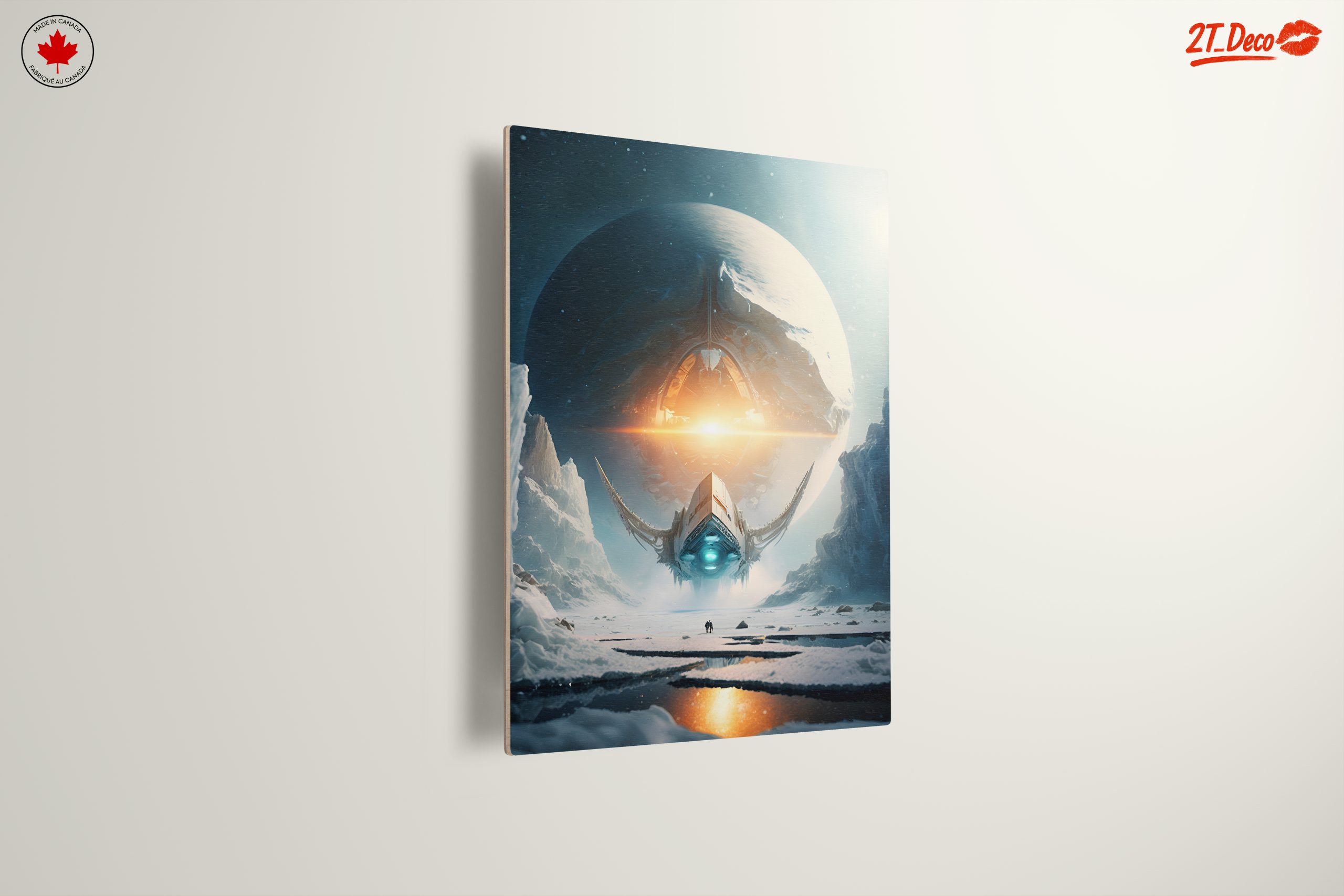 Futuristic Space Landscape with a Starship 2 - Image 13