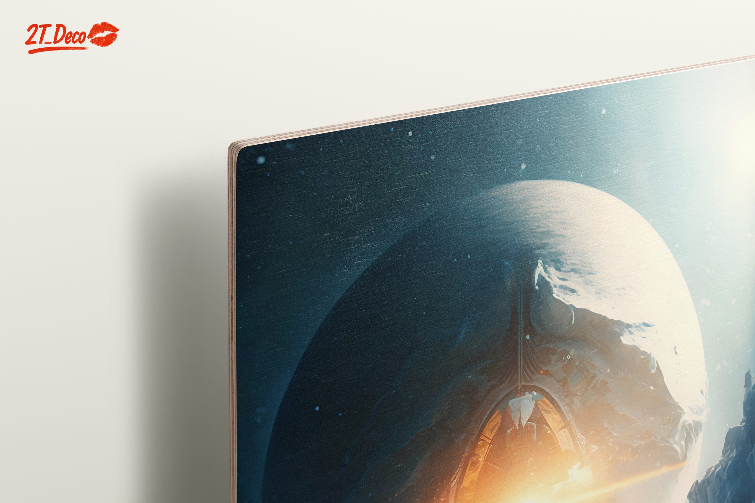 Futuristic Space Landscape with a Starship 2 - Image 15