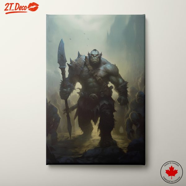 Epic Fantasy Orc Warrior Artwork