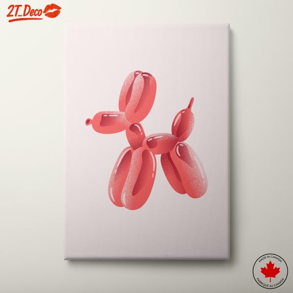 Whimsical Balloon Dog Art