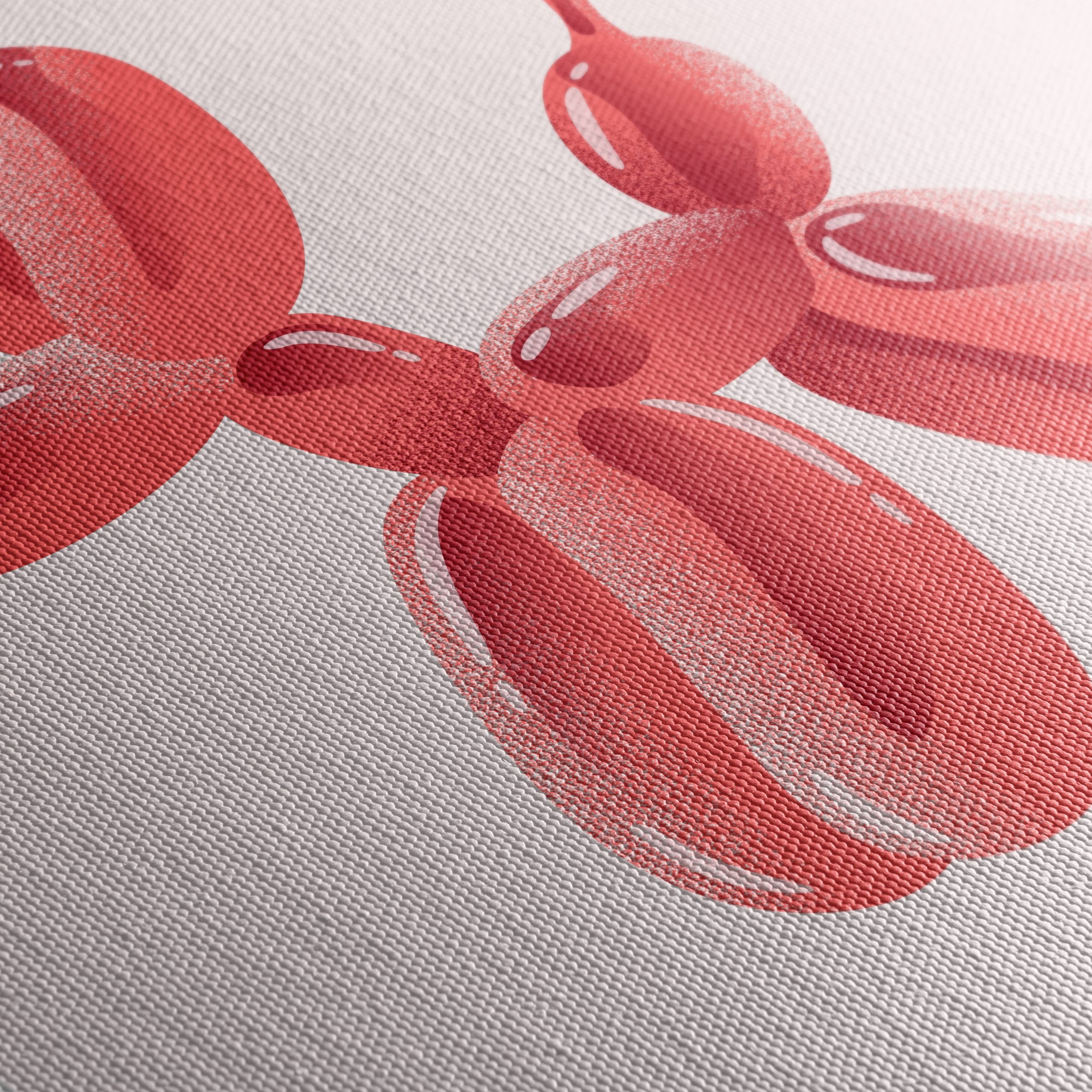 Whimsical Balloon Dog Art - Image 5