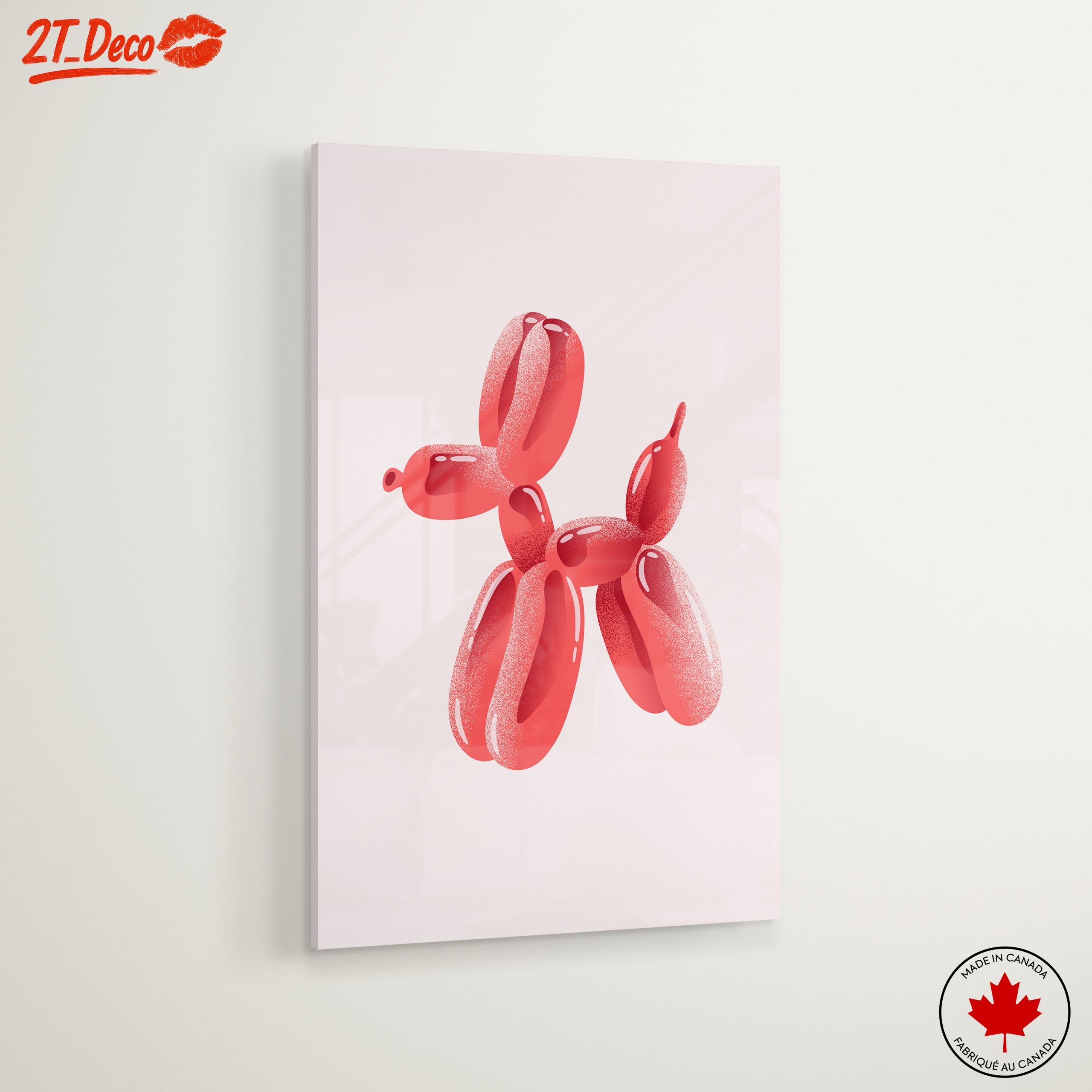 Whimsical Balloon Dog Art - Image 6