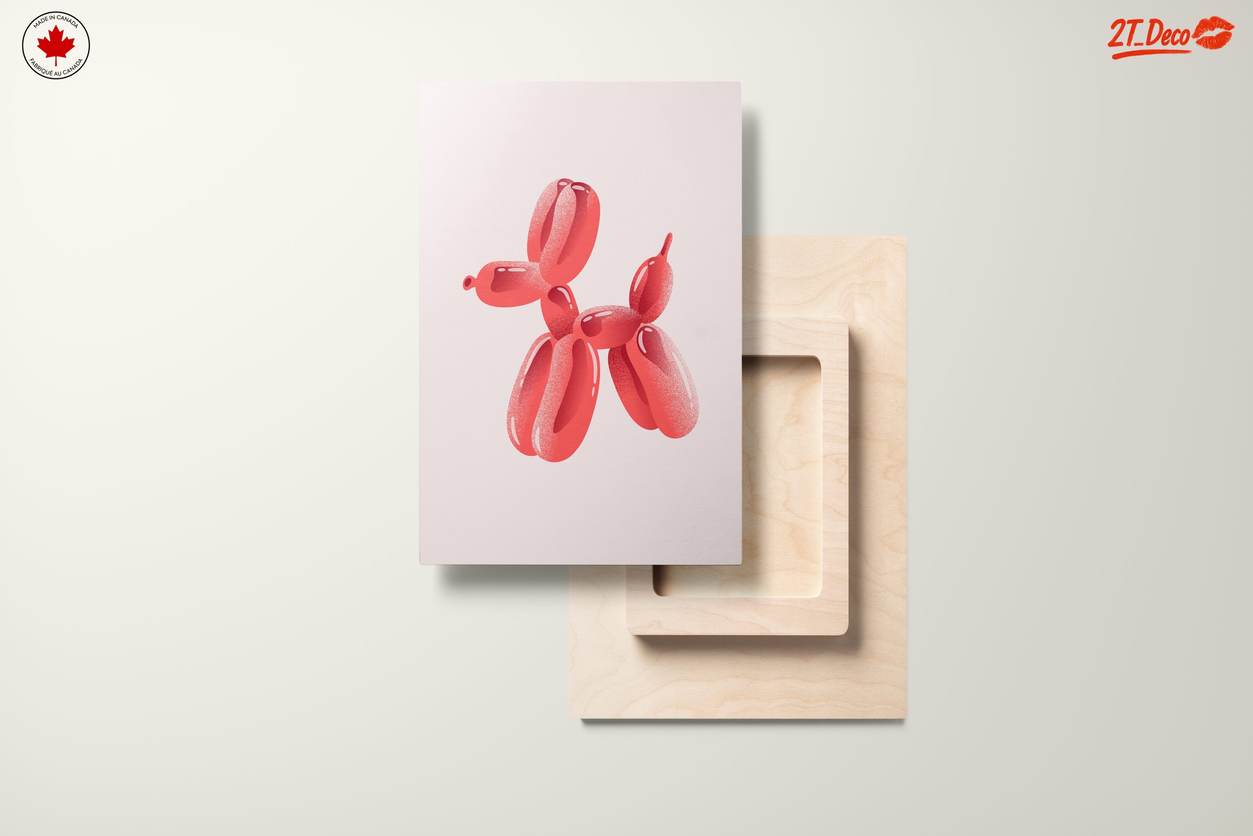 Whimsical Balloon Dog Art - Image 11