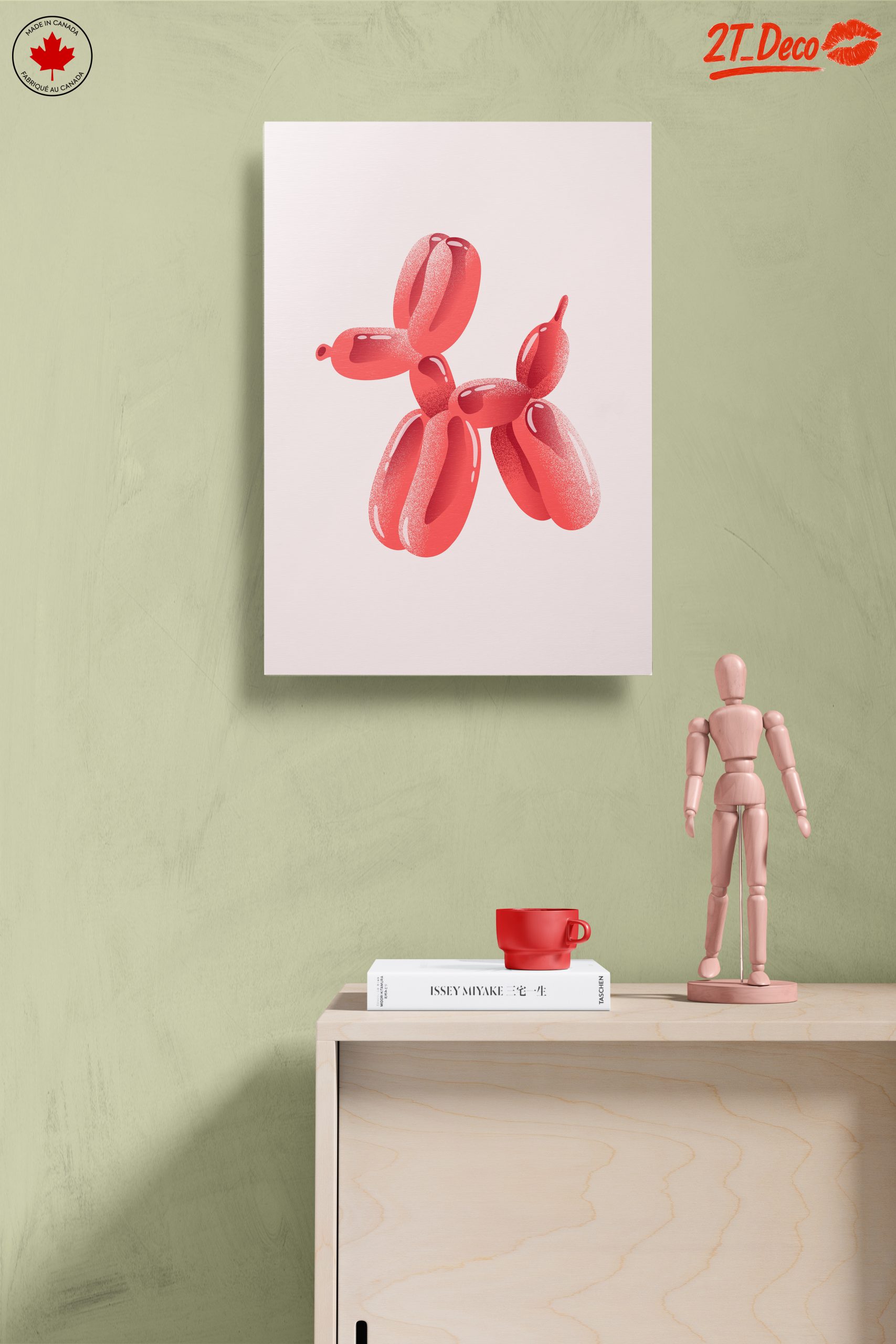 Whimsical Balloon Dog Art - Image 14