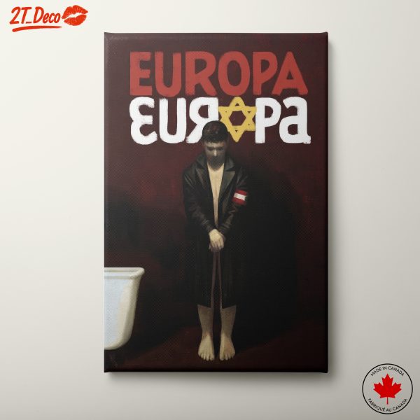 Emotive Socio-Political Artwork Depicting European Issues