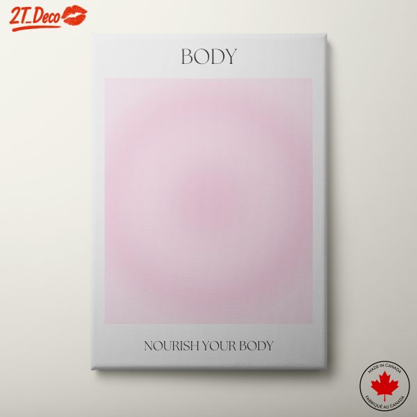 Nourish Your Body Inspirational Art 3