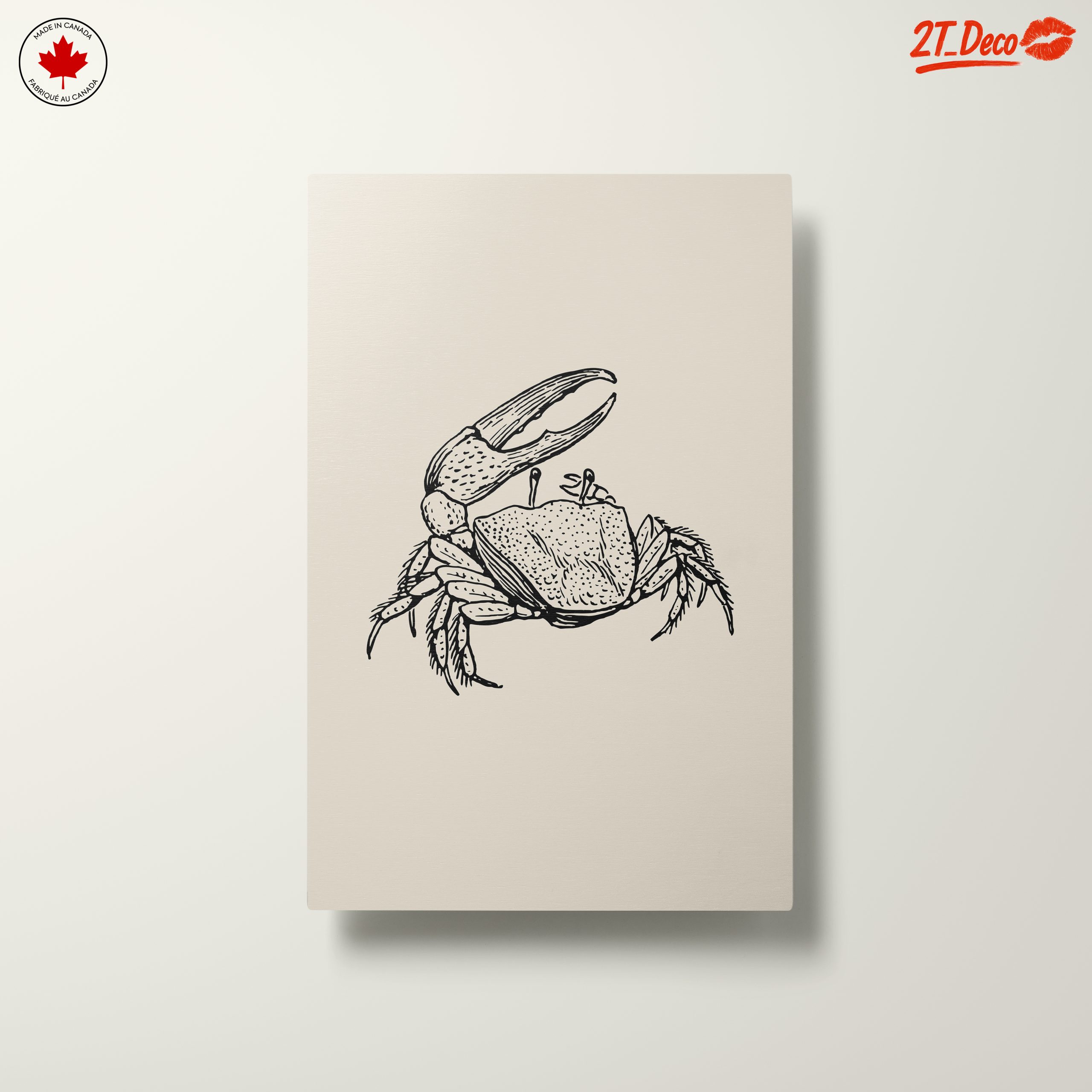 Intricate Anatomical Crab Illustration - Image 10