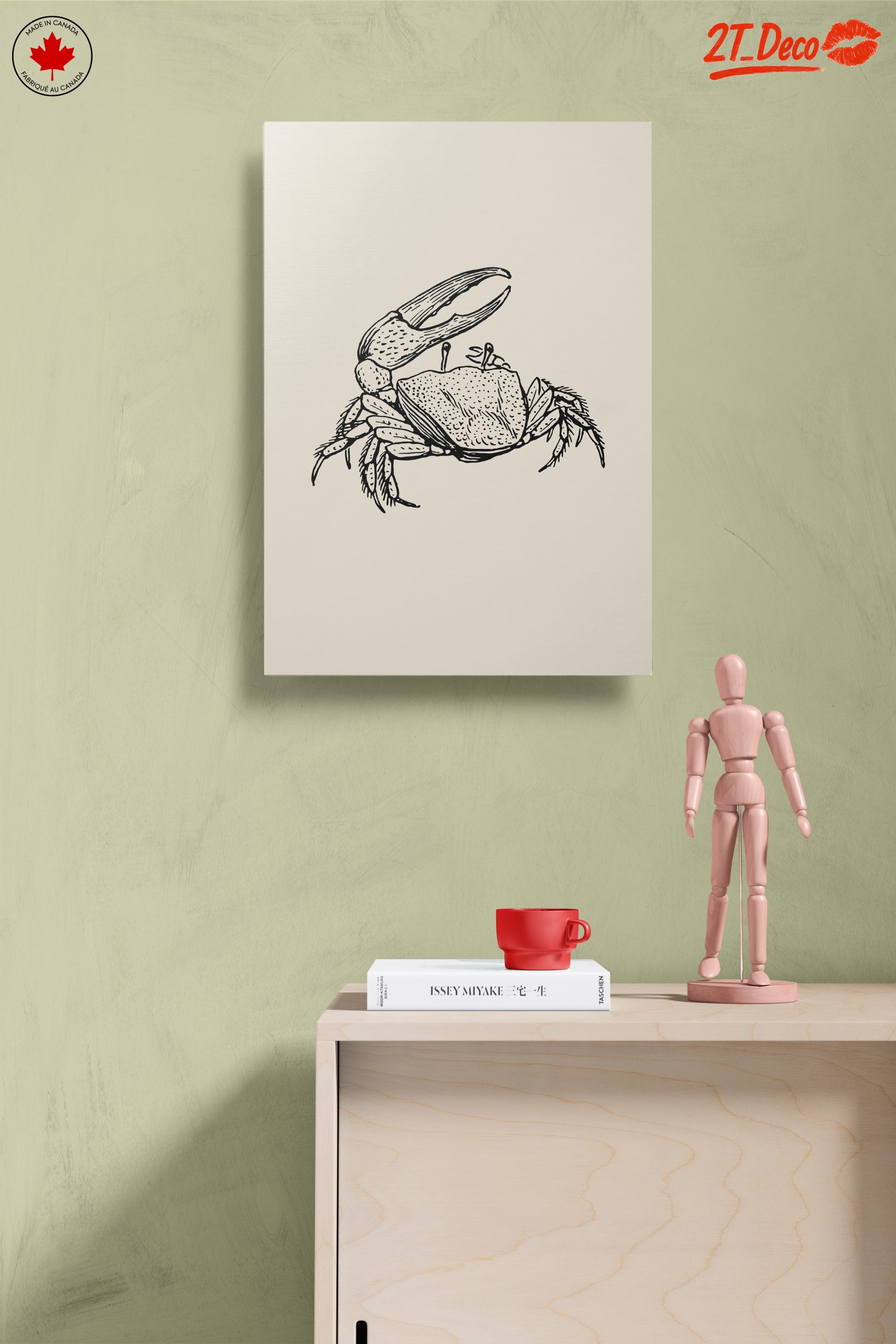 Intricate Anatomical Crab Illustration - Image 14