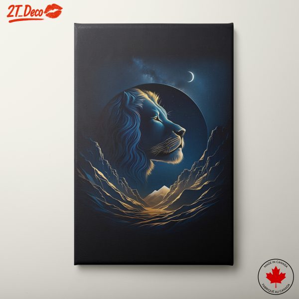 Majestic Celestial Lion Artwork