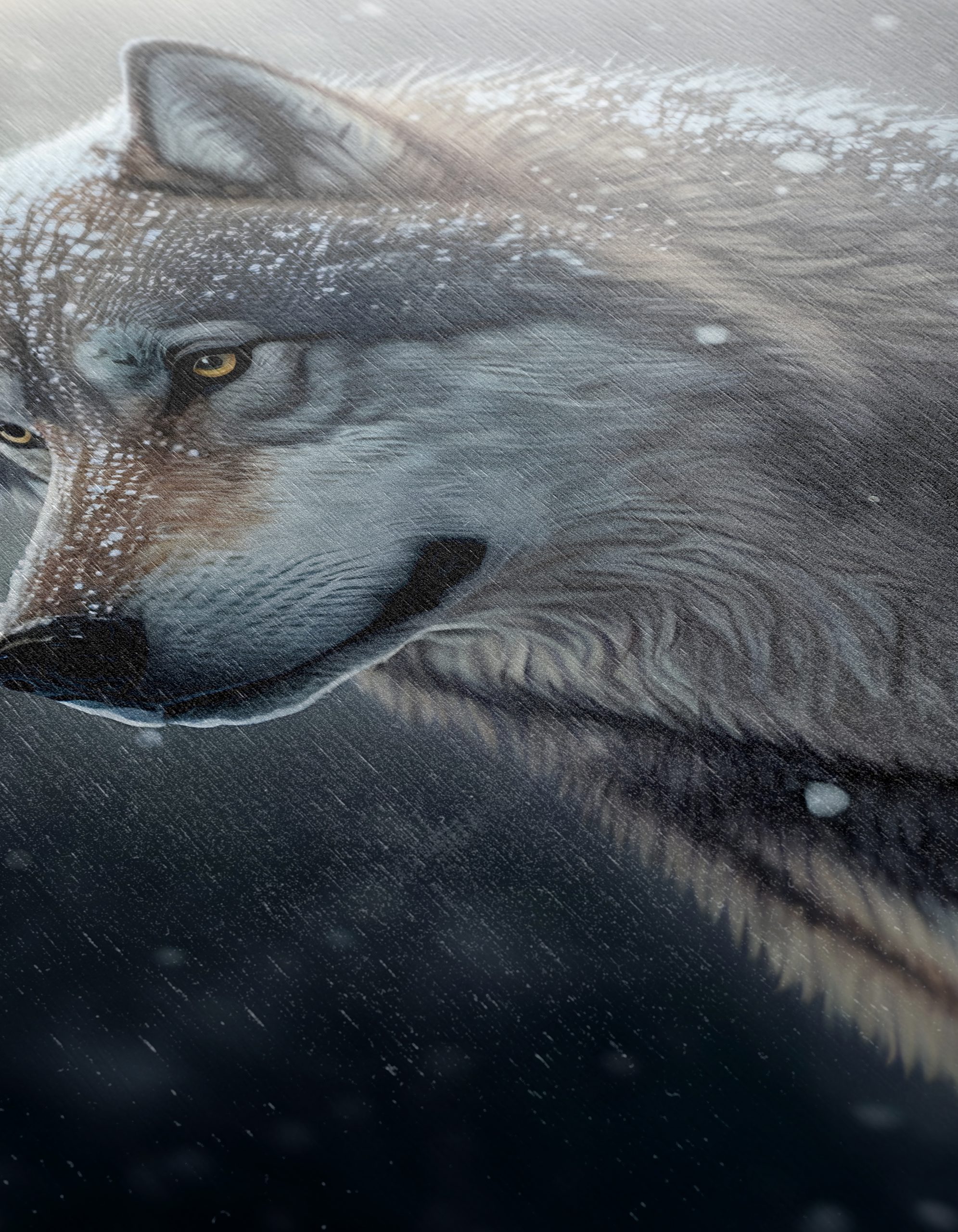 Beautiful Arctic Wolf in Snowy Landscape - Image 12