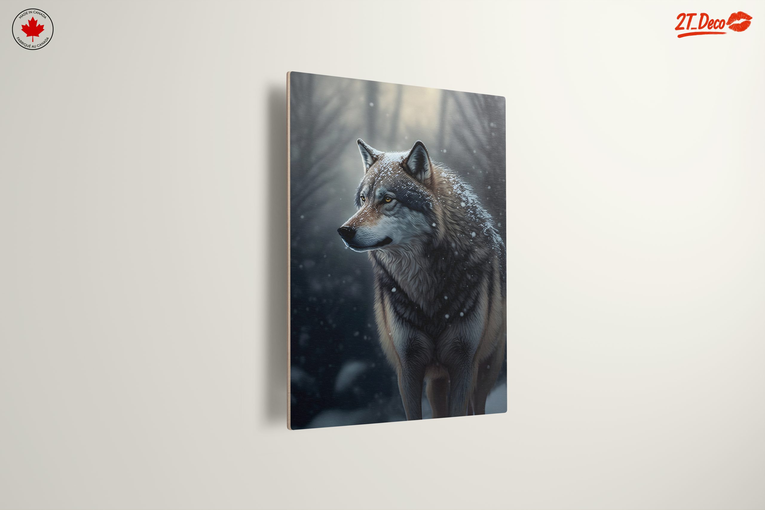 Beautiful Arctic Wolf in Snowy Landscape - Image 13