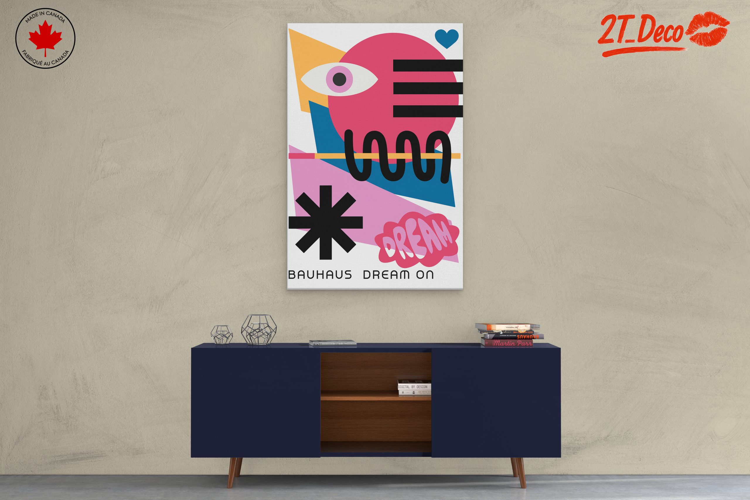 Bauhaus Inspired Abstract Art 3 - Image 3