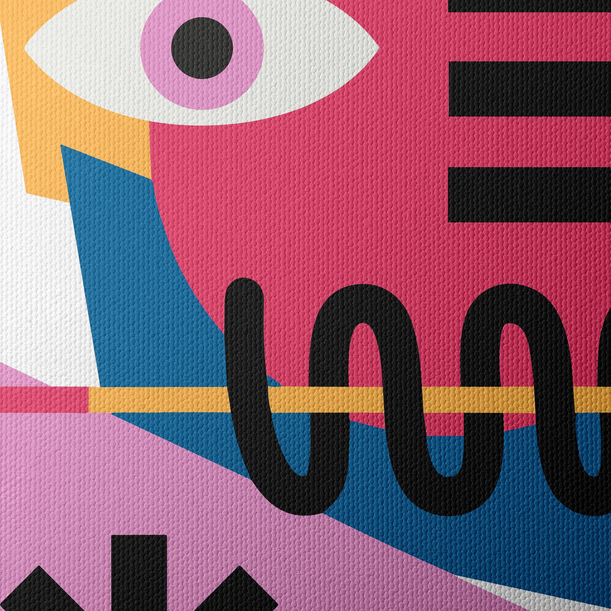 Bauhaus Inspired Abstract Art 3 - Image 4