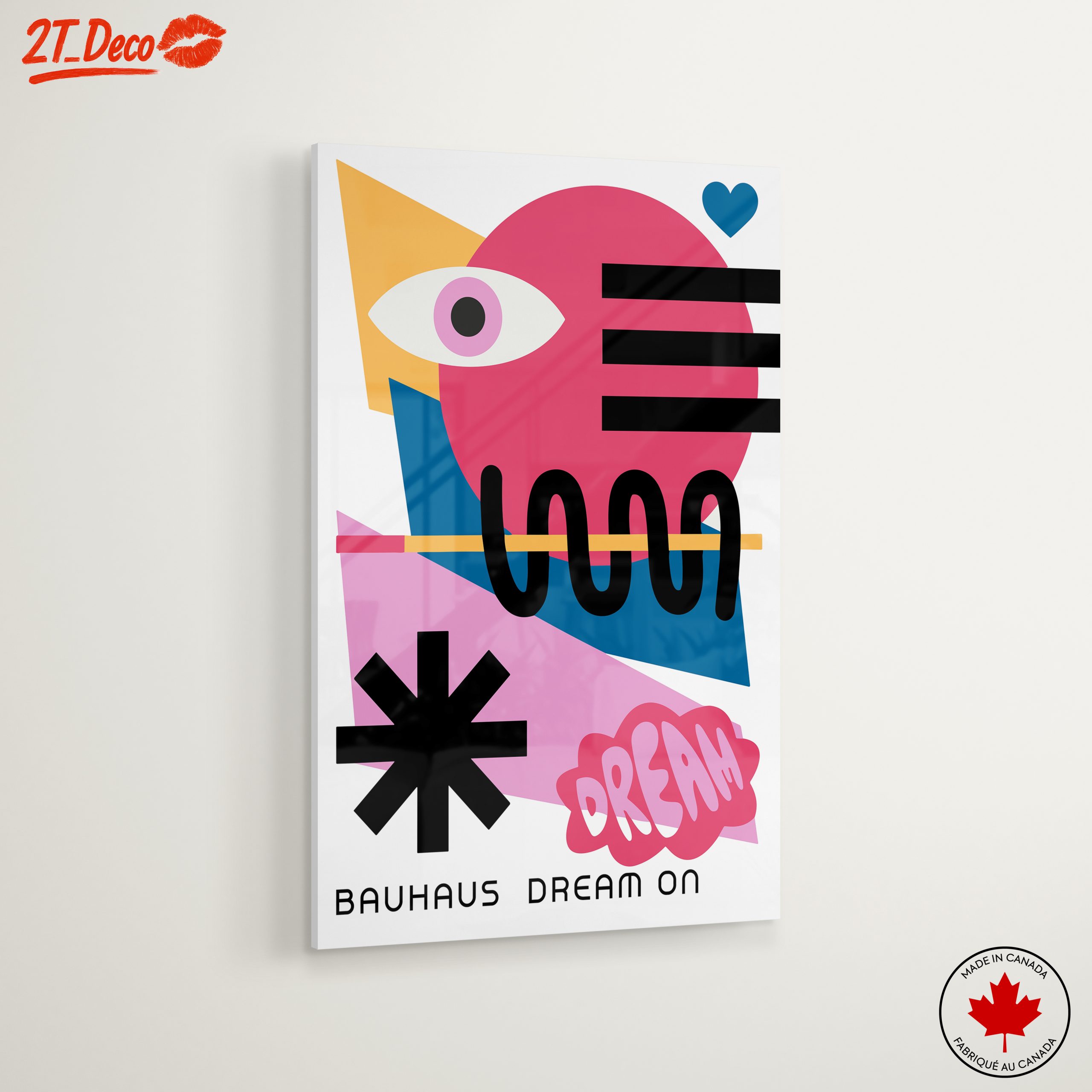 Bauhaus Inspired Abstract Art 3 - Image 6