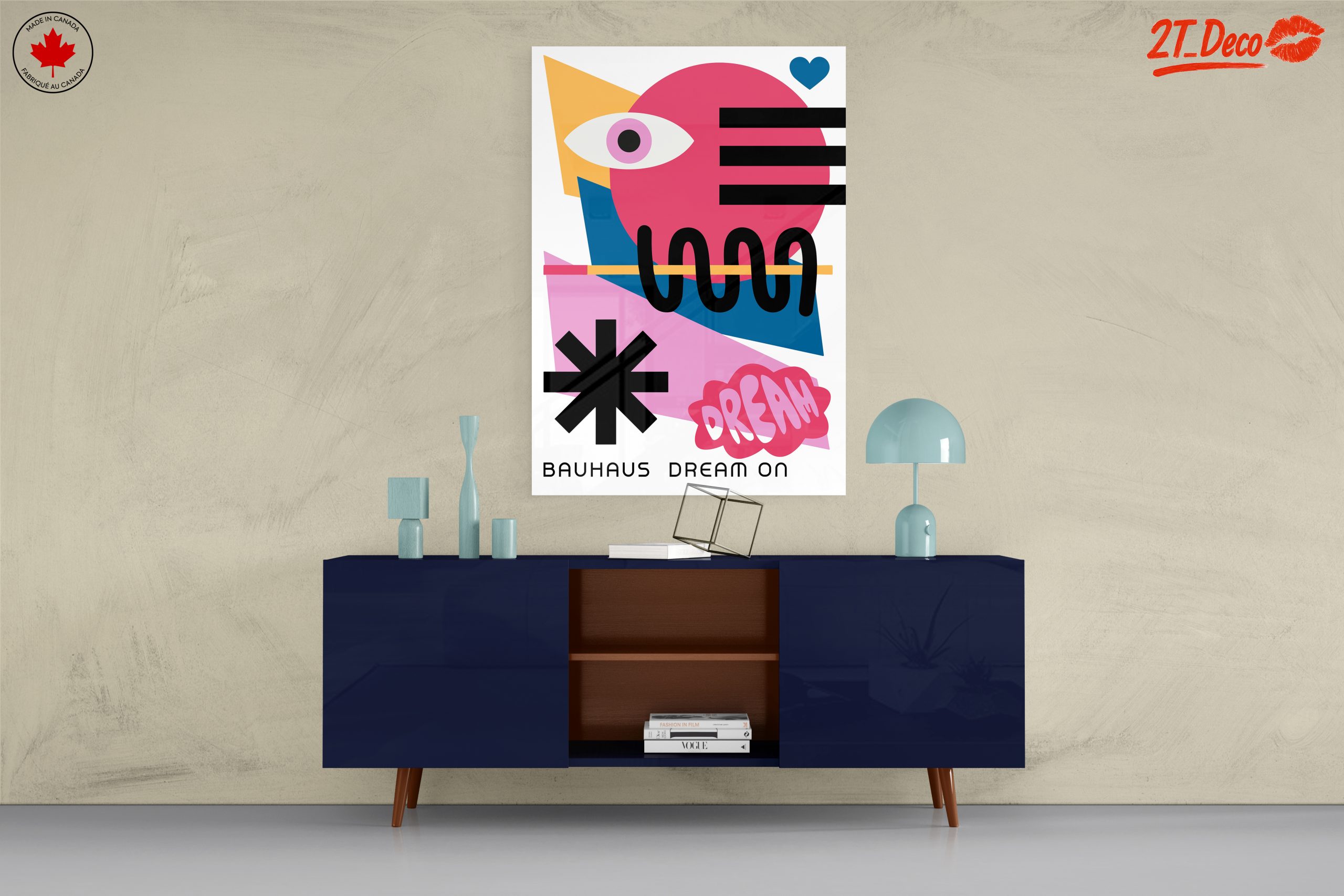 Bauhaus Inspired Abstract Art 3 - Image 8