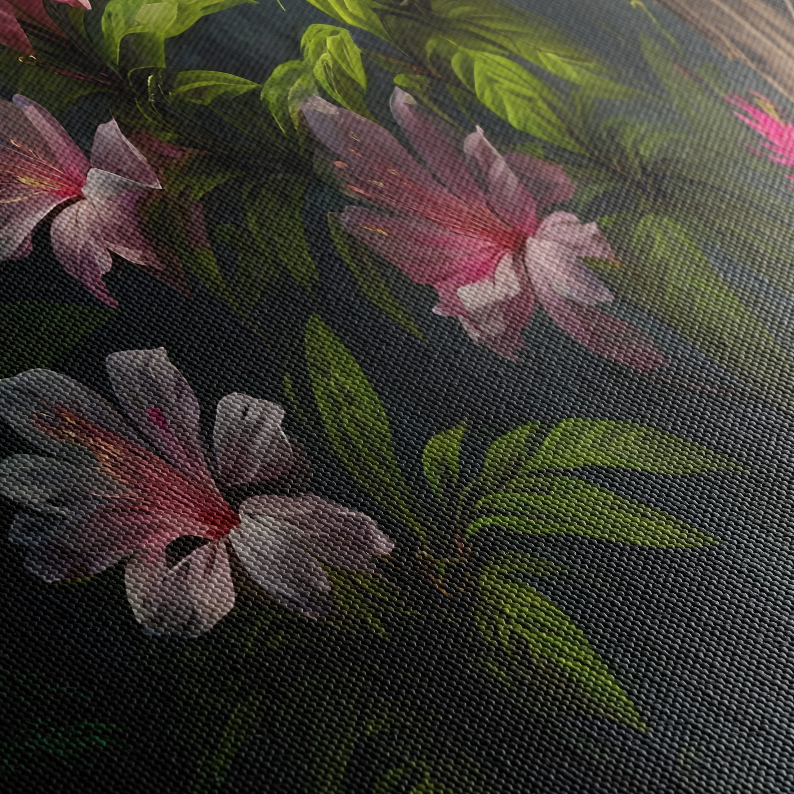 Lush Floral Forest Art - Image 5
