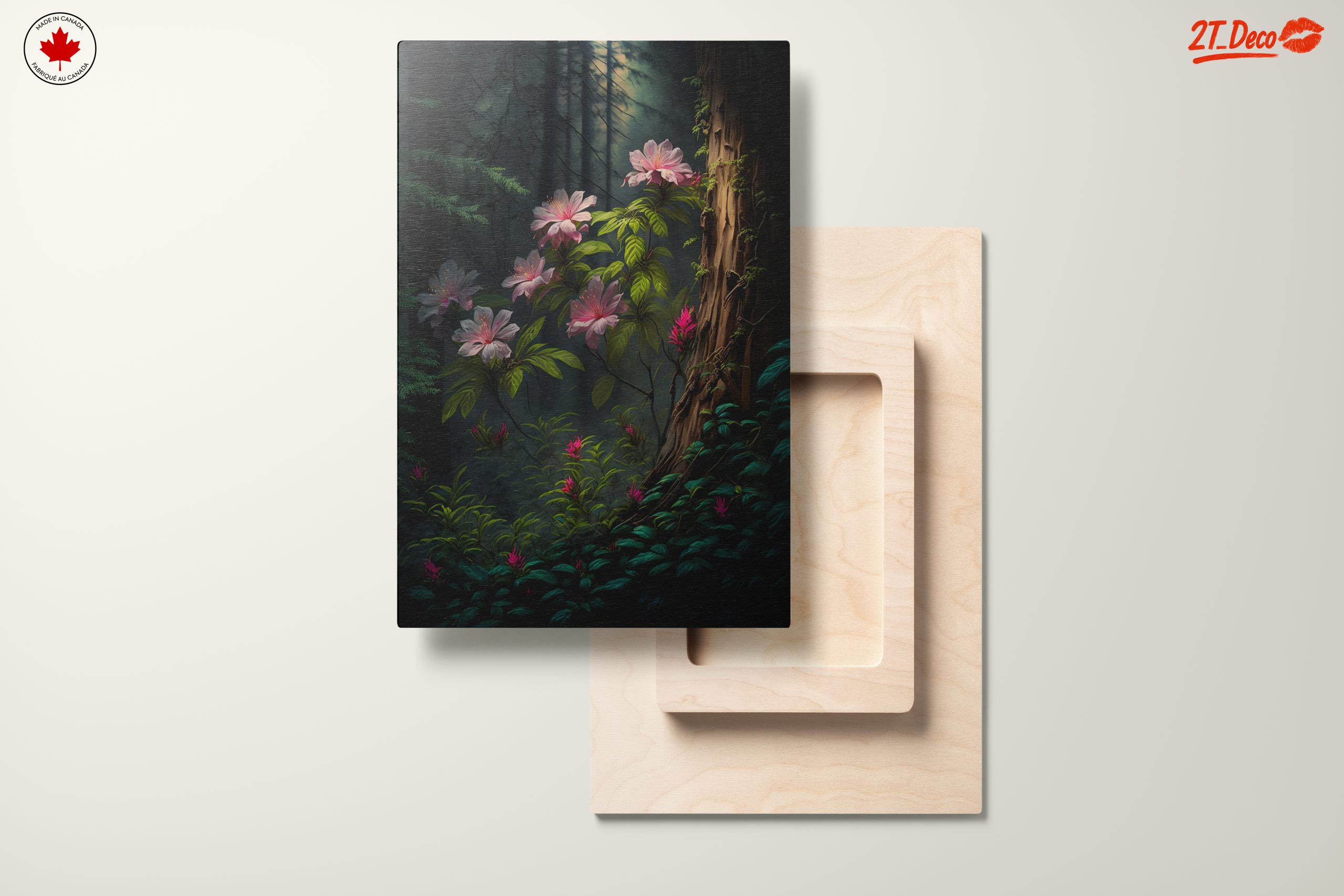 Lush Floral Forest Art - Image 11