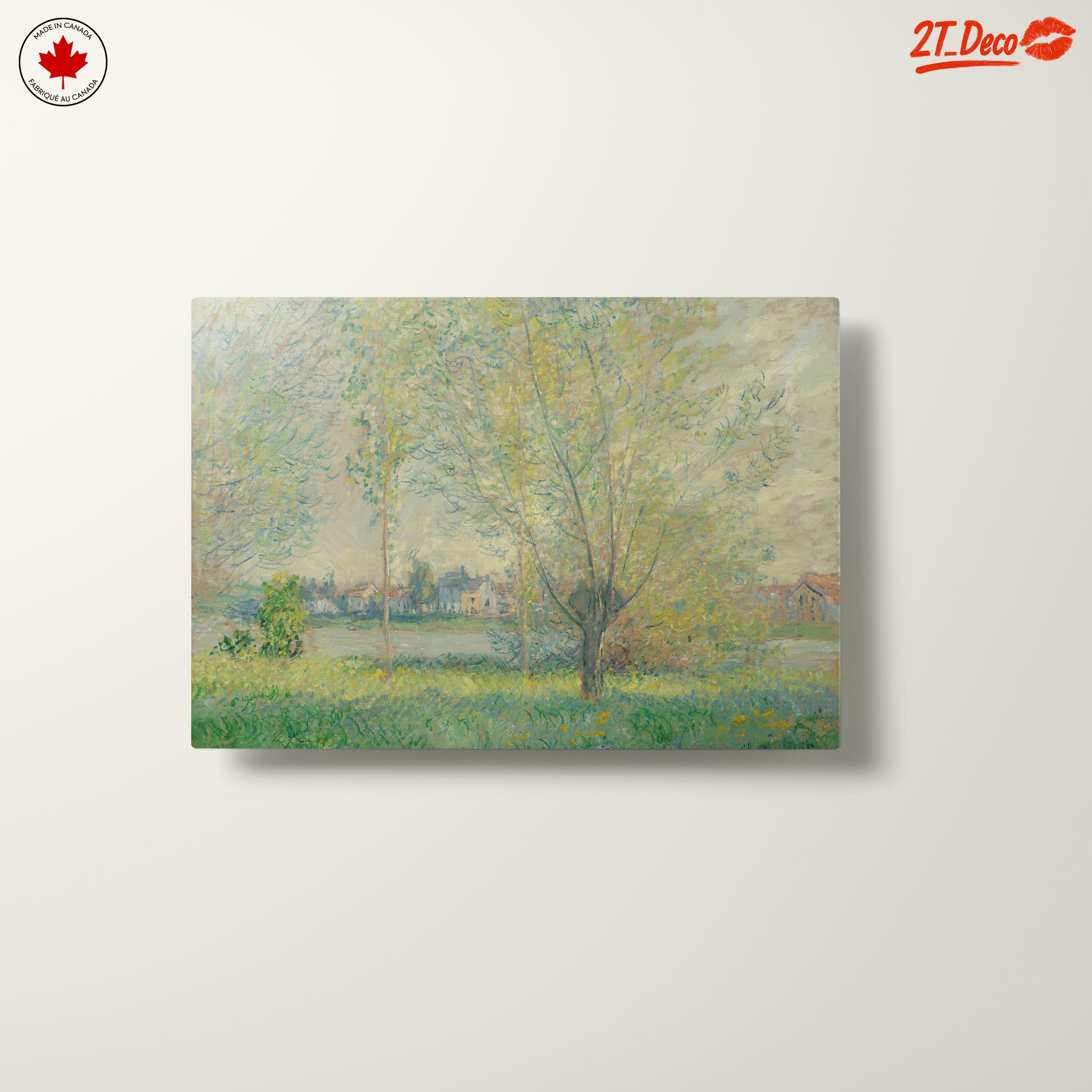 Abstract Landscape with Soft Pastels and Brush Strokes - Image 10