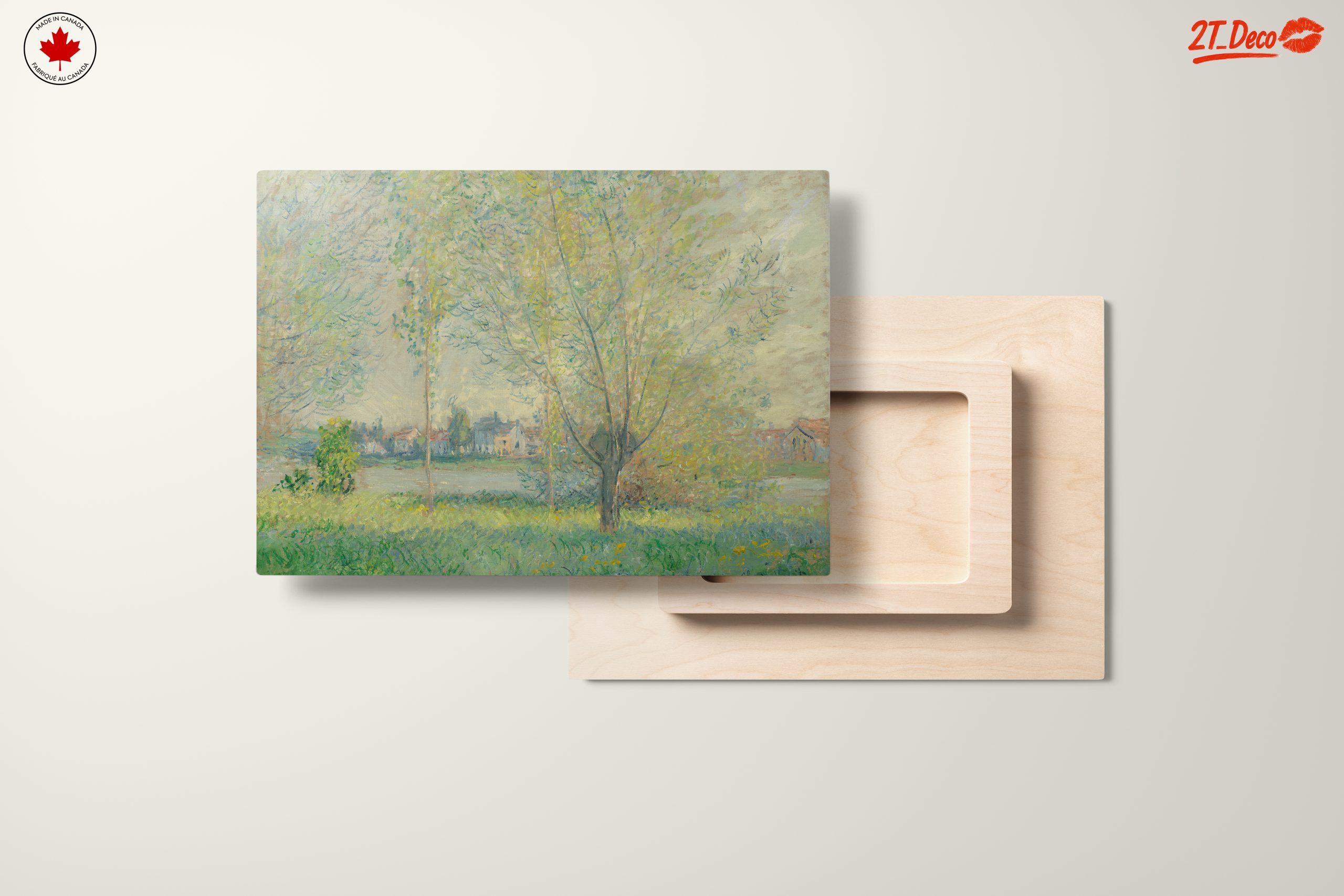 Abstract Landscape with Soft Pastels and Brush Strokes - Image 11