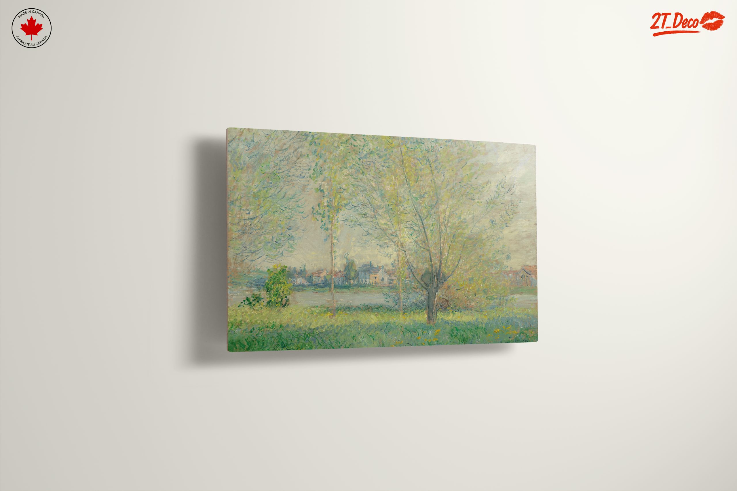 Abstract Landscape with Soft Pastels and Brush Strokes - Image 13