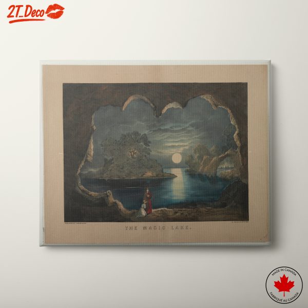 Enchanted Lake Landscape Art