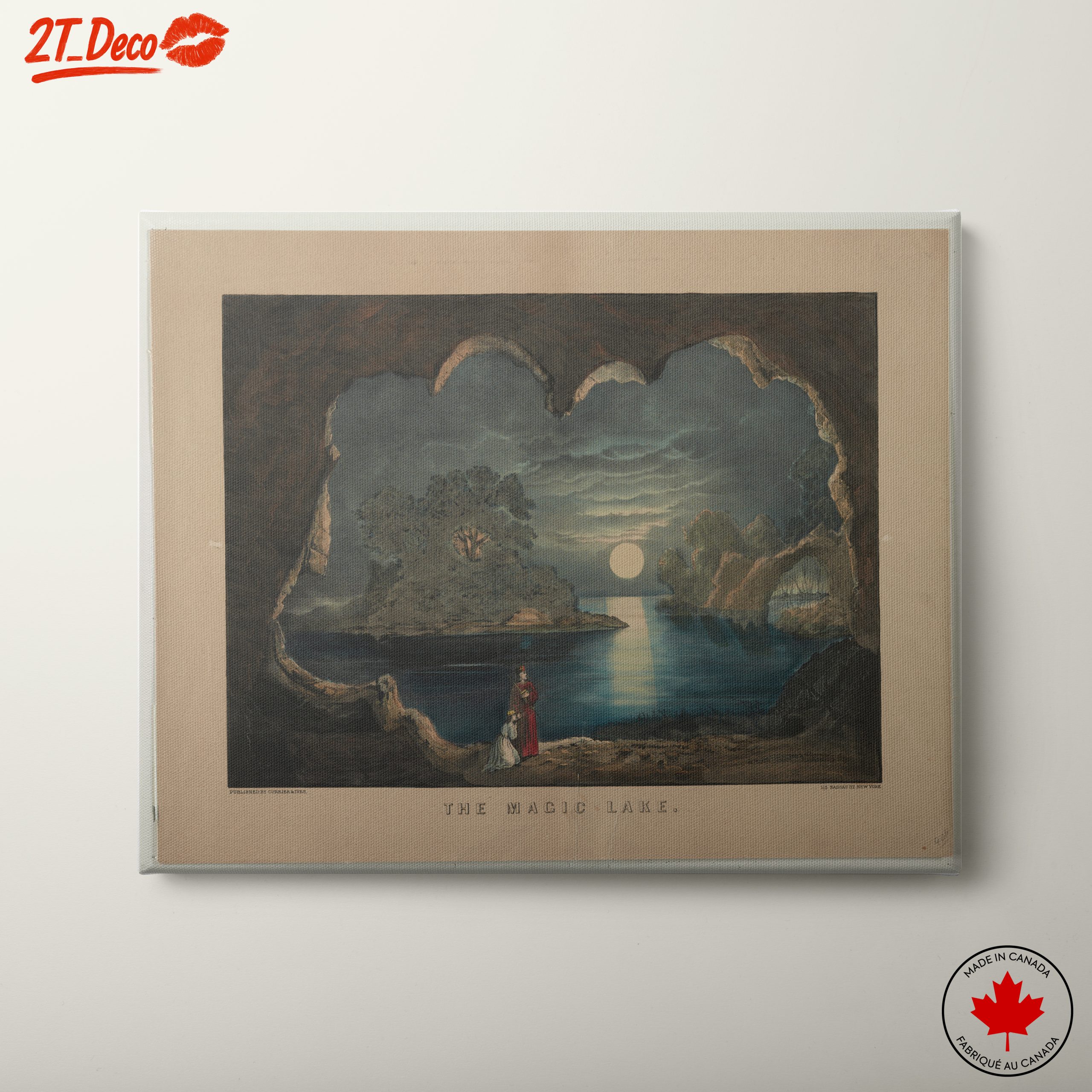 Enchanted Lake Landscape Art