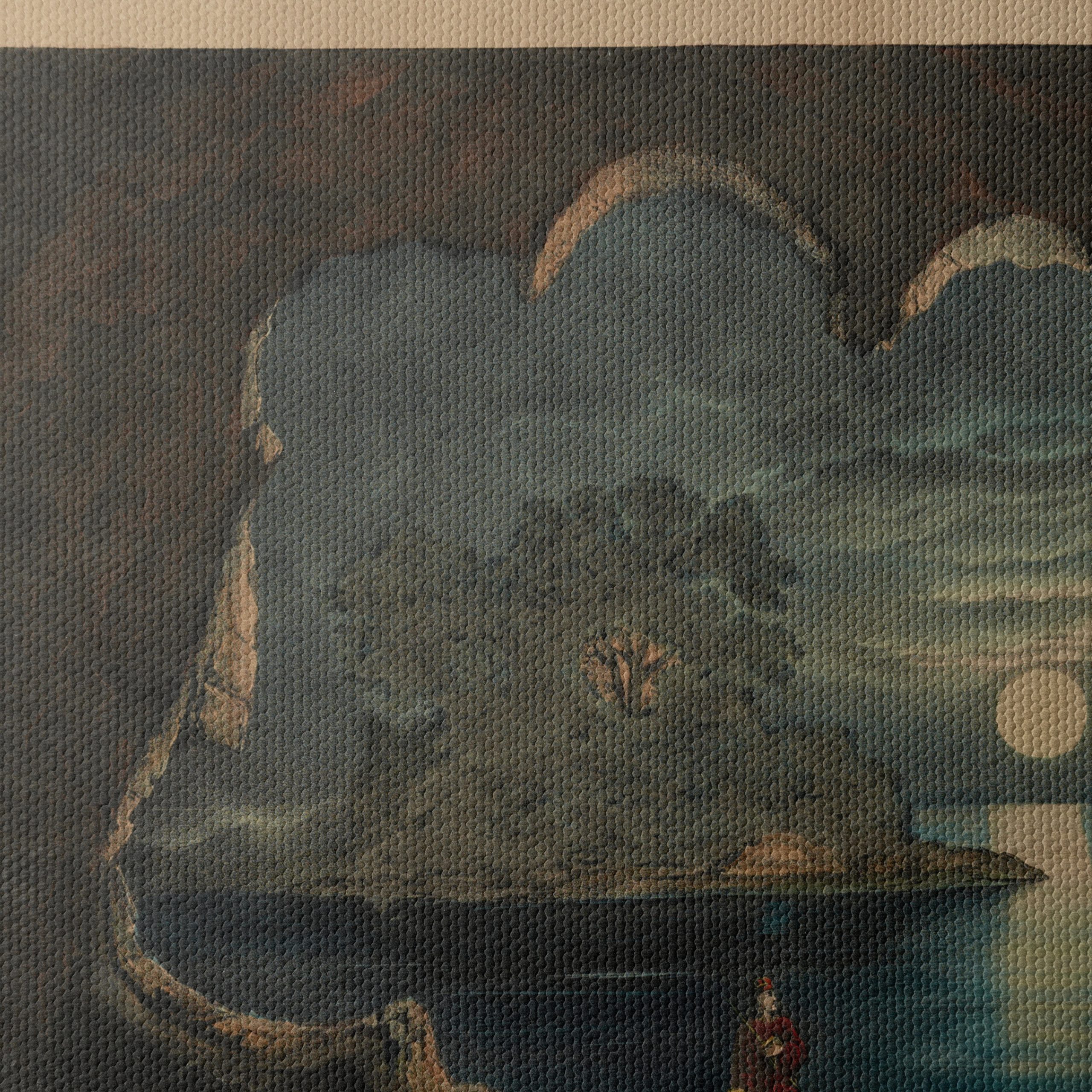 Enchanted Lake Landscape Art - Image 4
