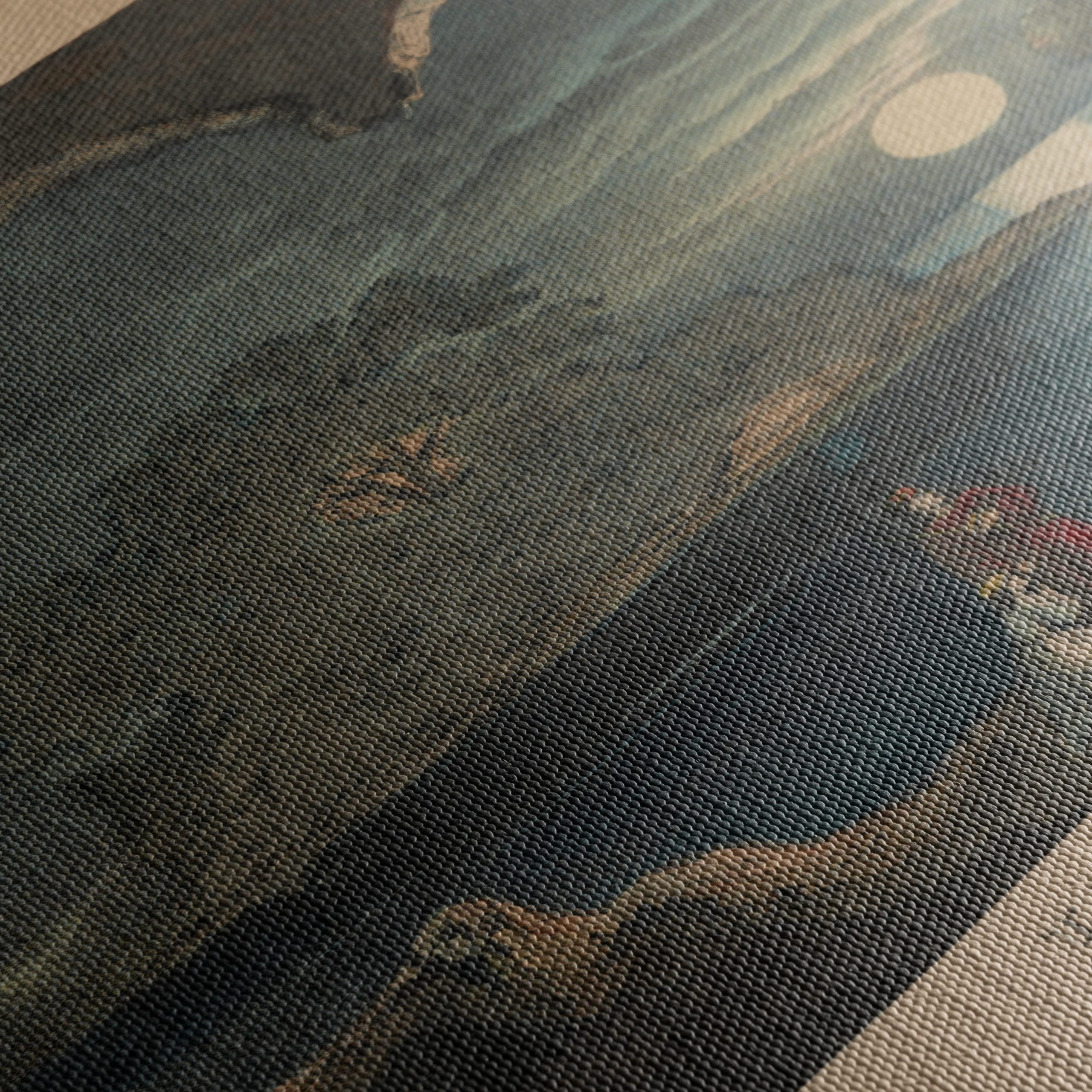 Enchanted Lake Landscape Art - Image 5