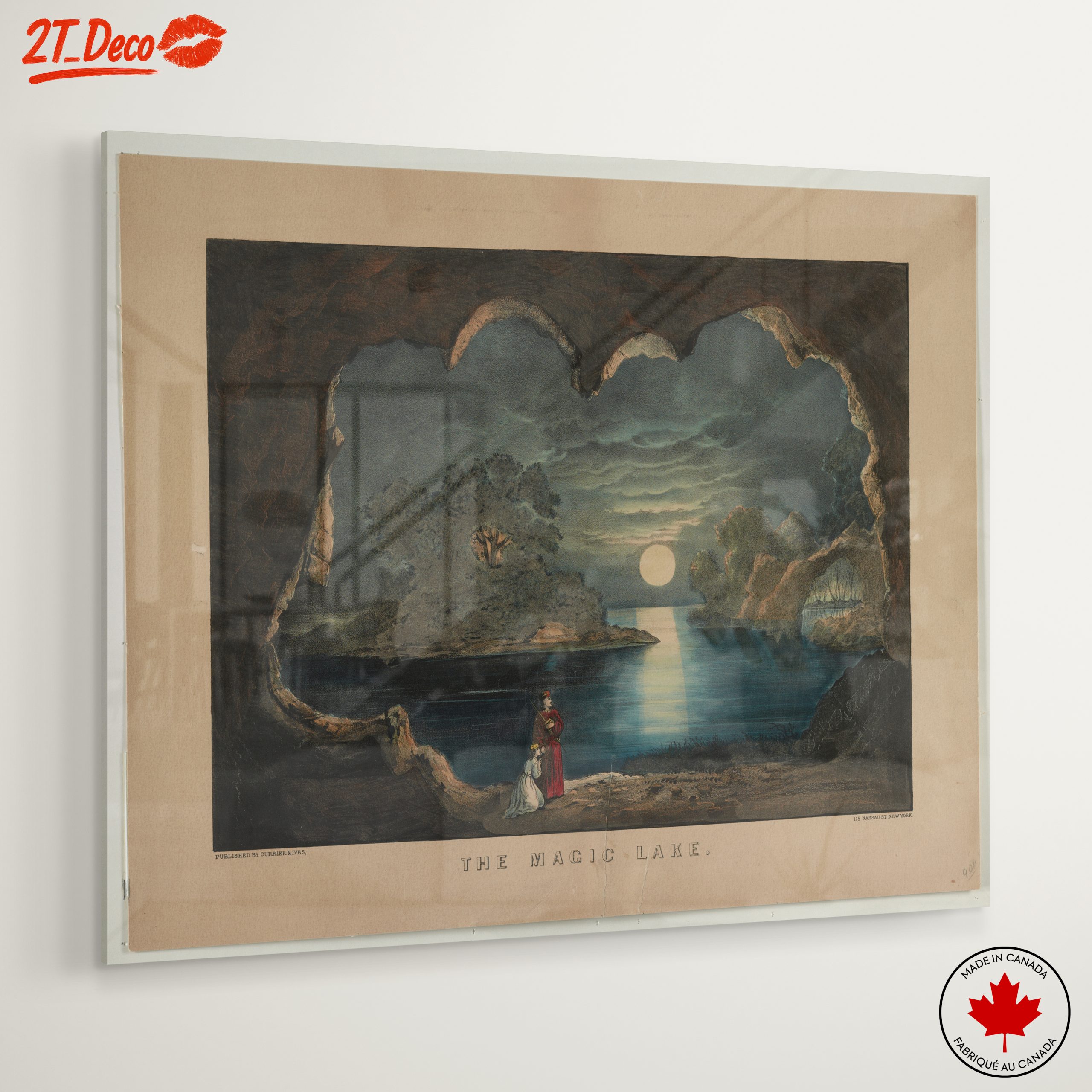 Enchanted Lake Landscape Art - Image 6
