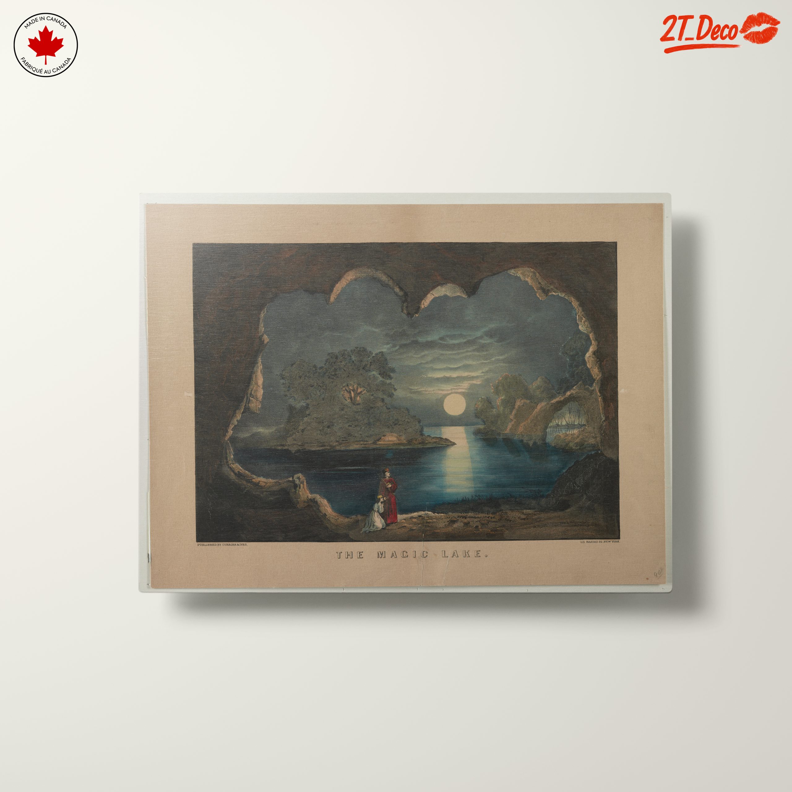 Enchanted Lake Landscape Art - Image 10