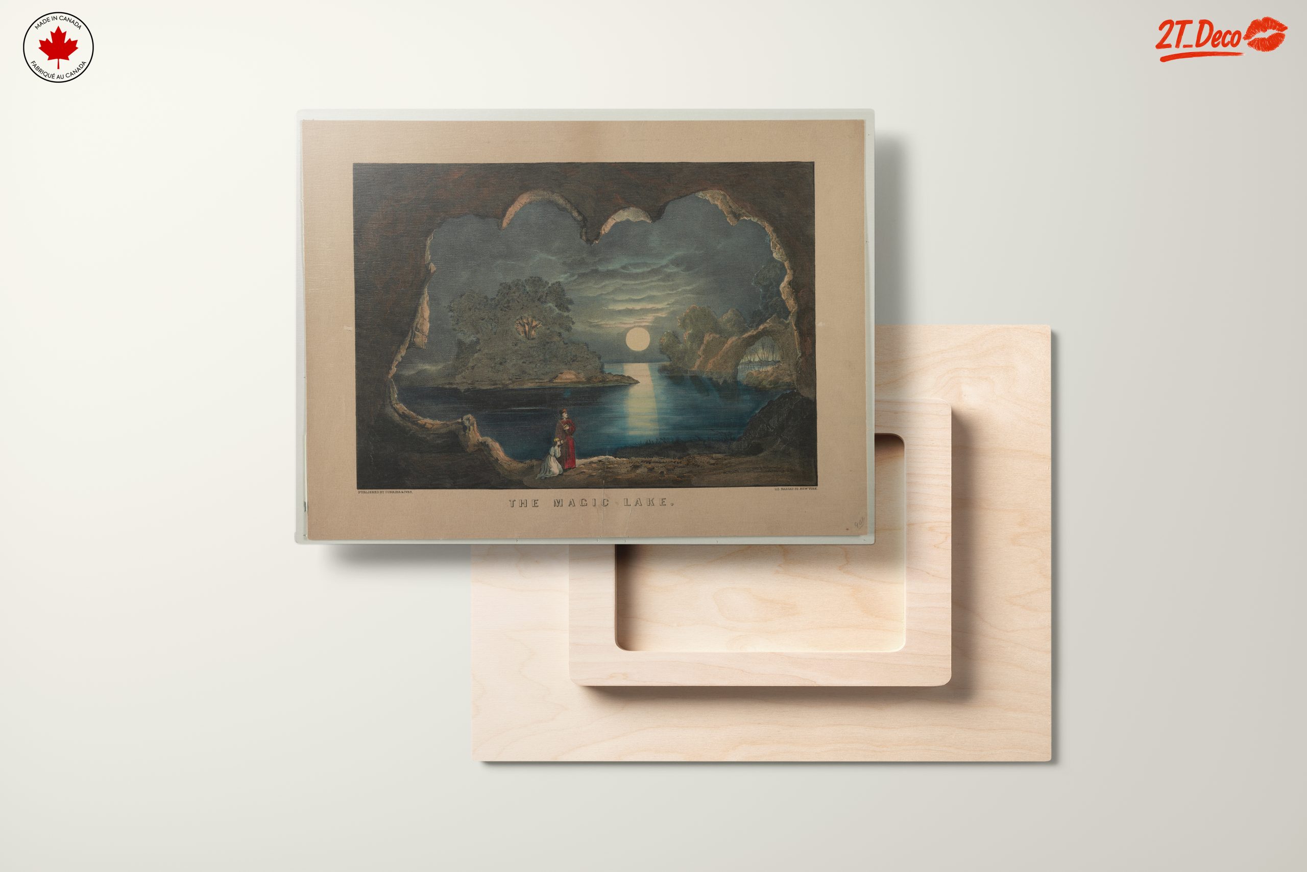 Enchanted Lake Landscape Art - Image 11