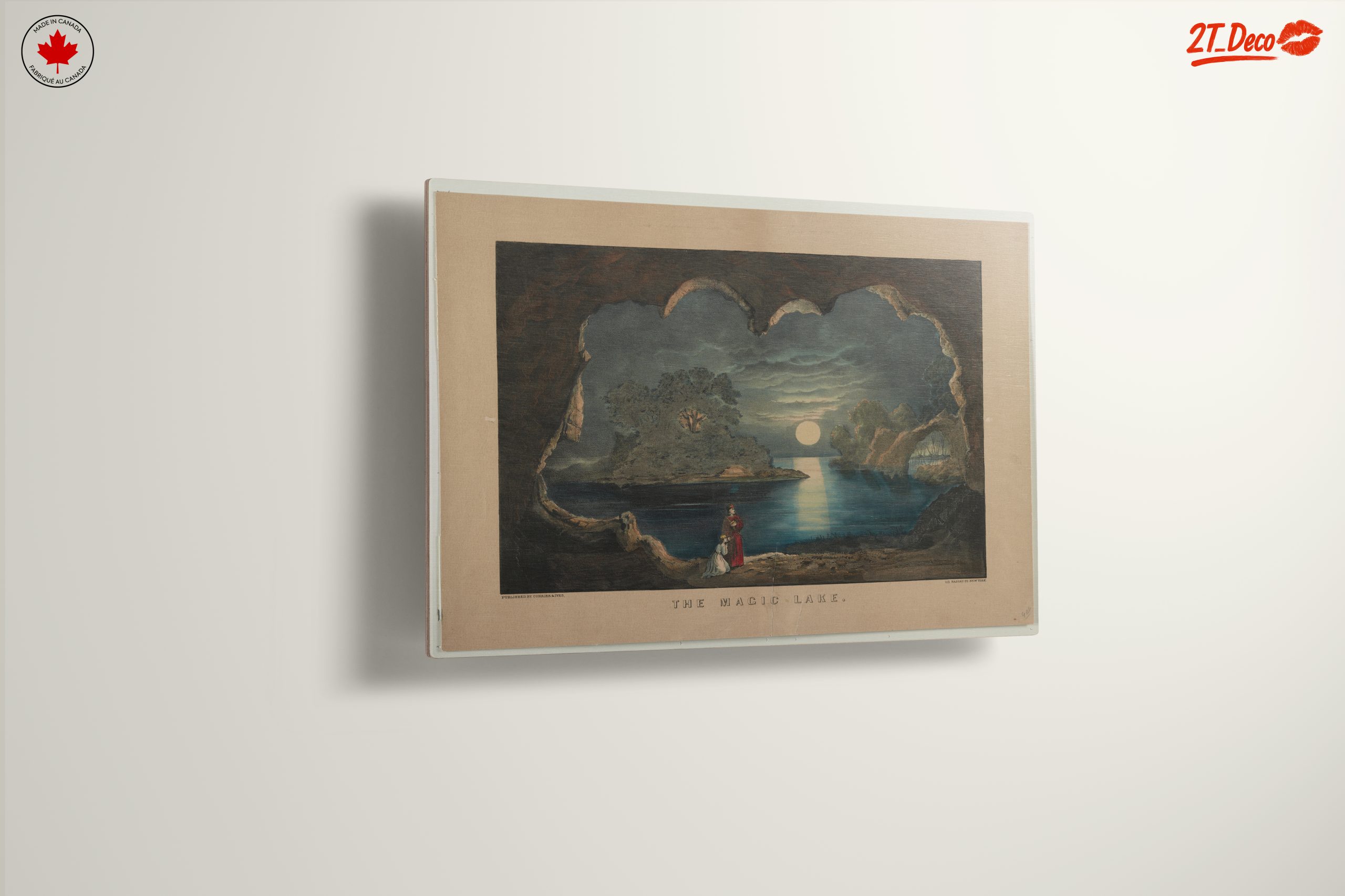 Enchanted Lake Landscape Art - Image 13
