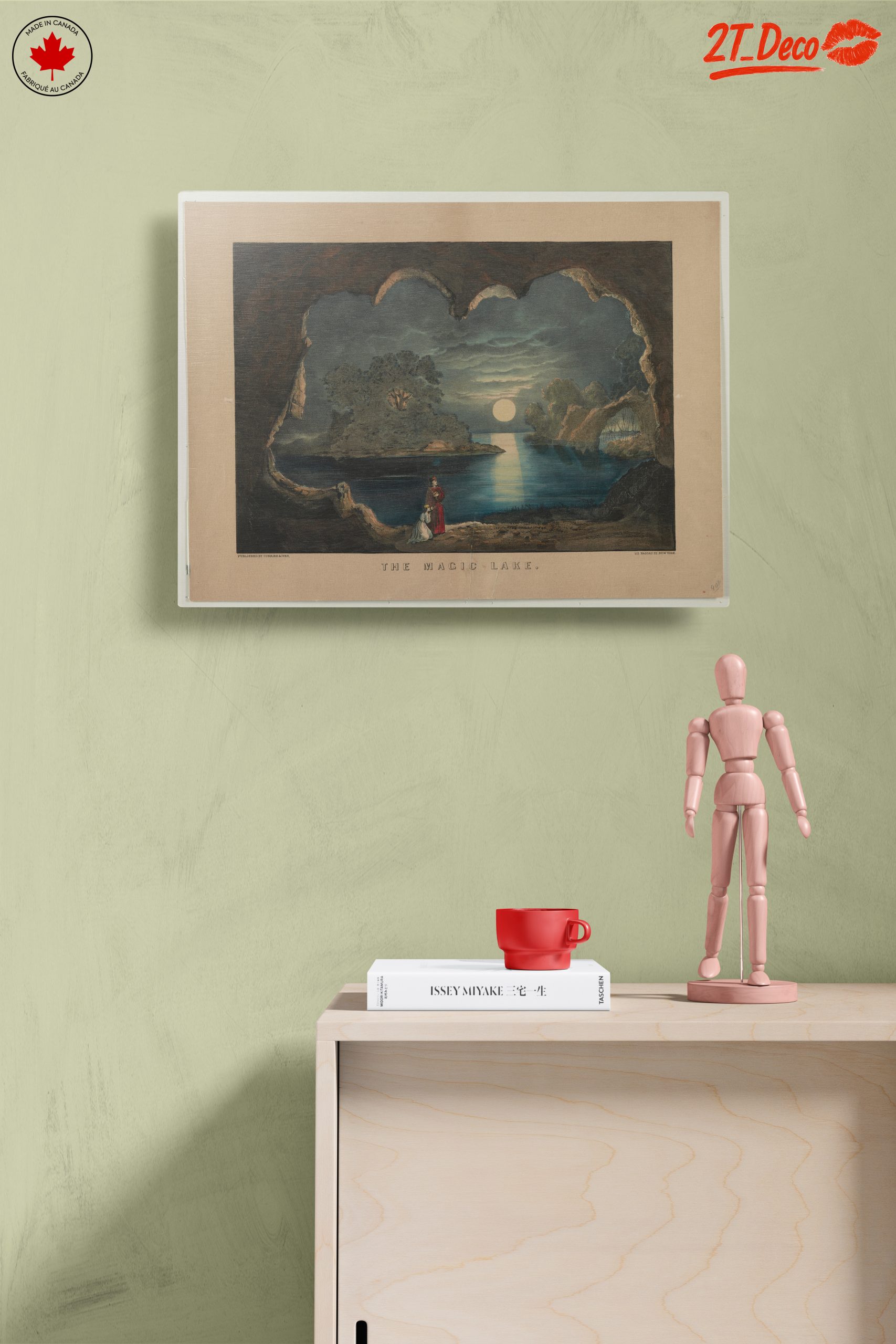 Enchanted Lake Landscape Art - Image 14