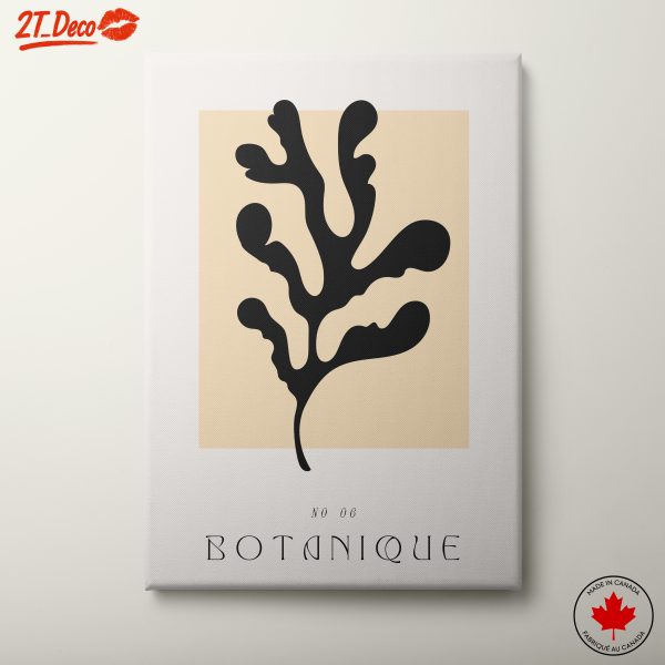 Stylized Botanical Art With Organic Form