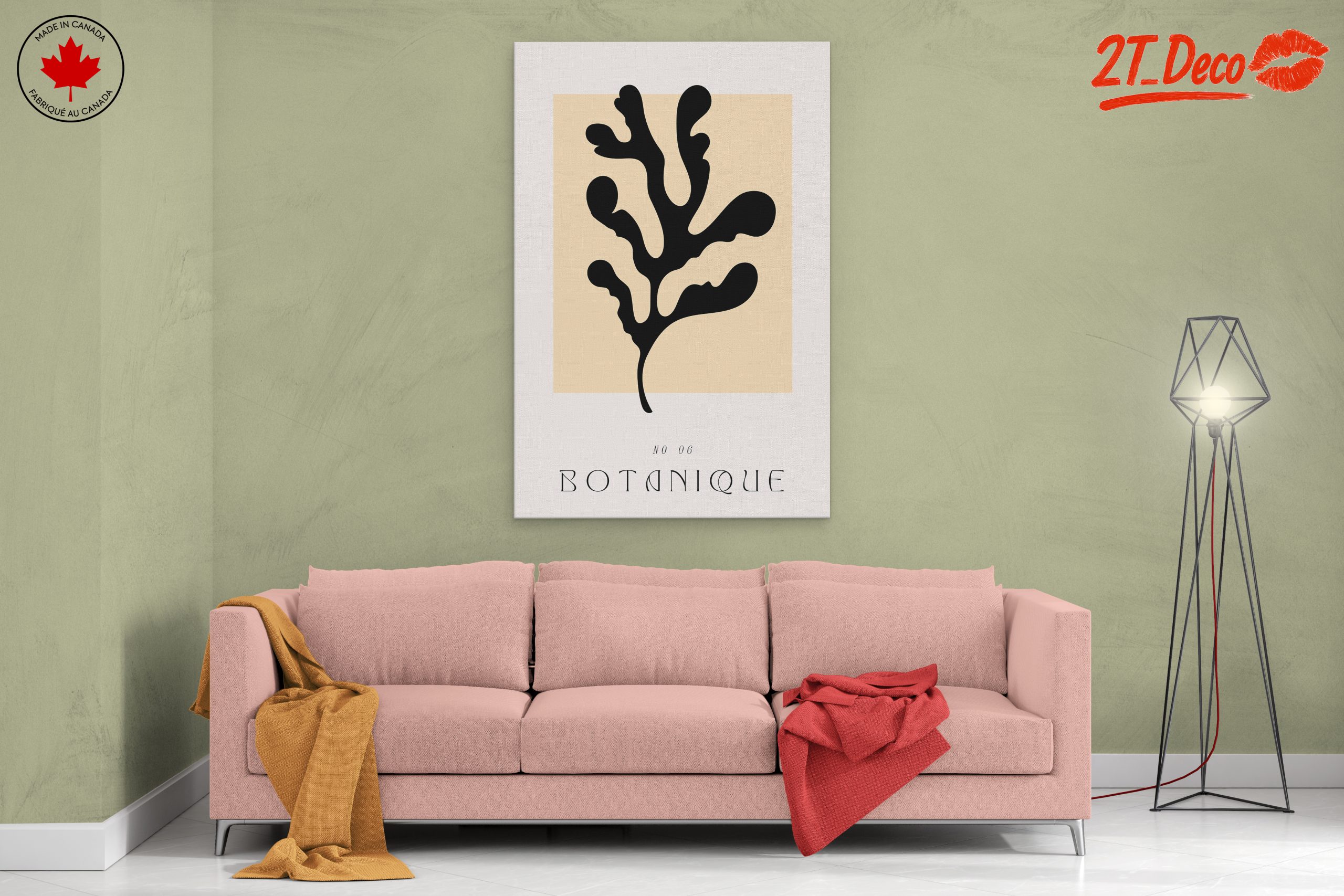 Stylized Botanical Art With Organic Form - Image 2