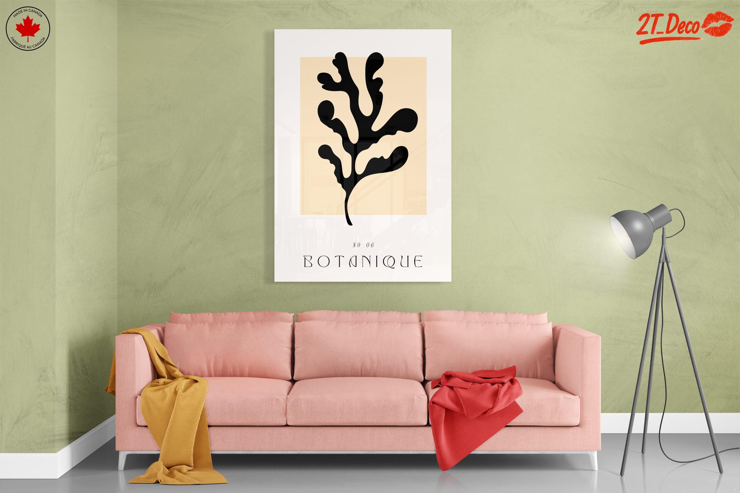 Stylized Botanical Art With Organic Form - Image 7