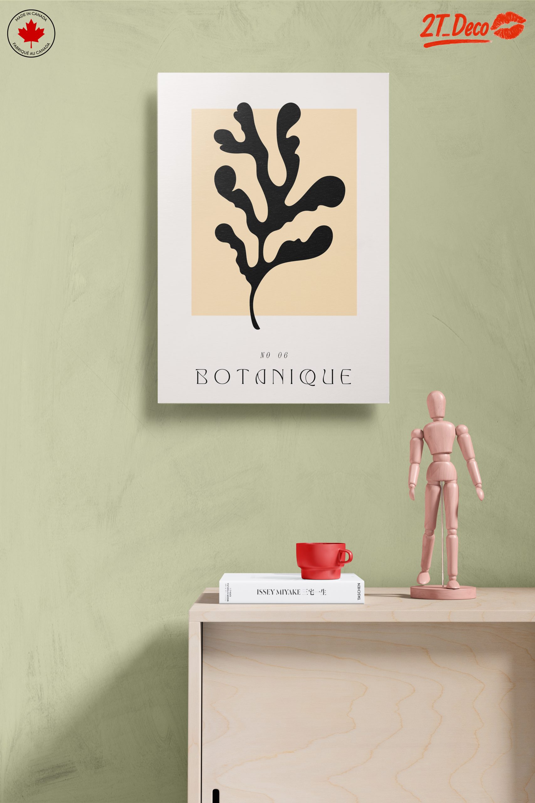 Stylized Botanical Art With Organic Form - Image 14