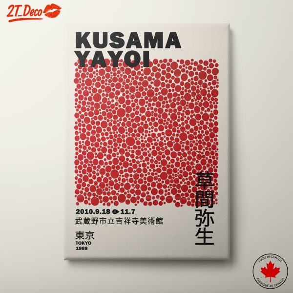 Yayoi Kusama Inspired Contemporary Pop Art 2