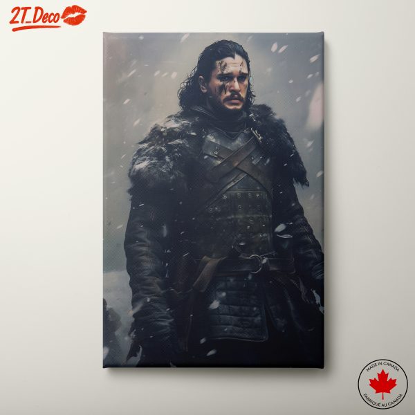 Epic Dynamic Character in Winter Scene
