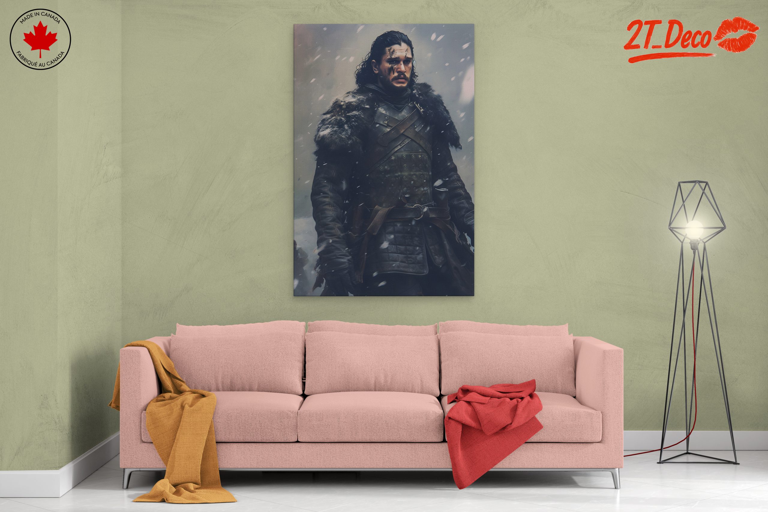 Epic Dynamic Character in Winter Scene - Image 2