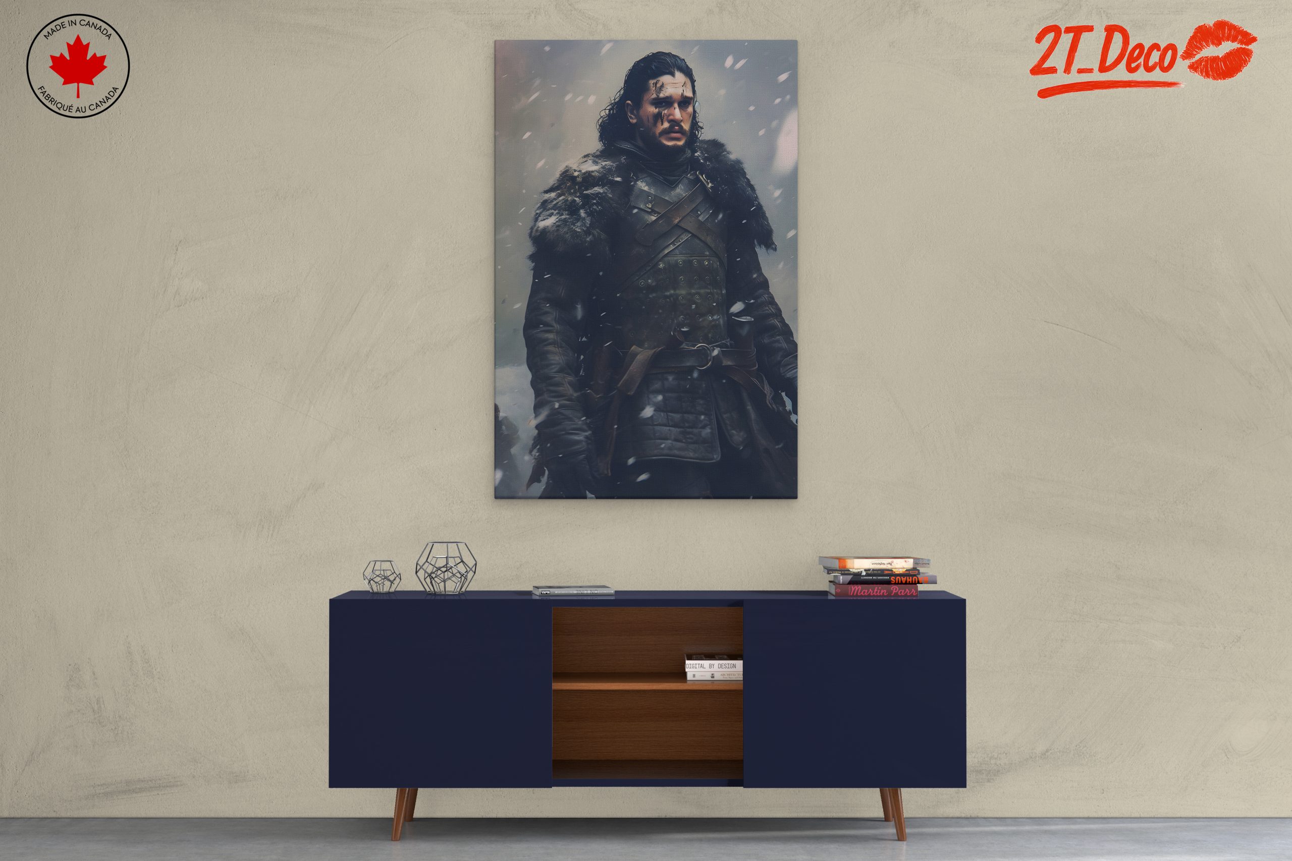 Epic Dynamic Character in Winter Scene - Image 3