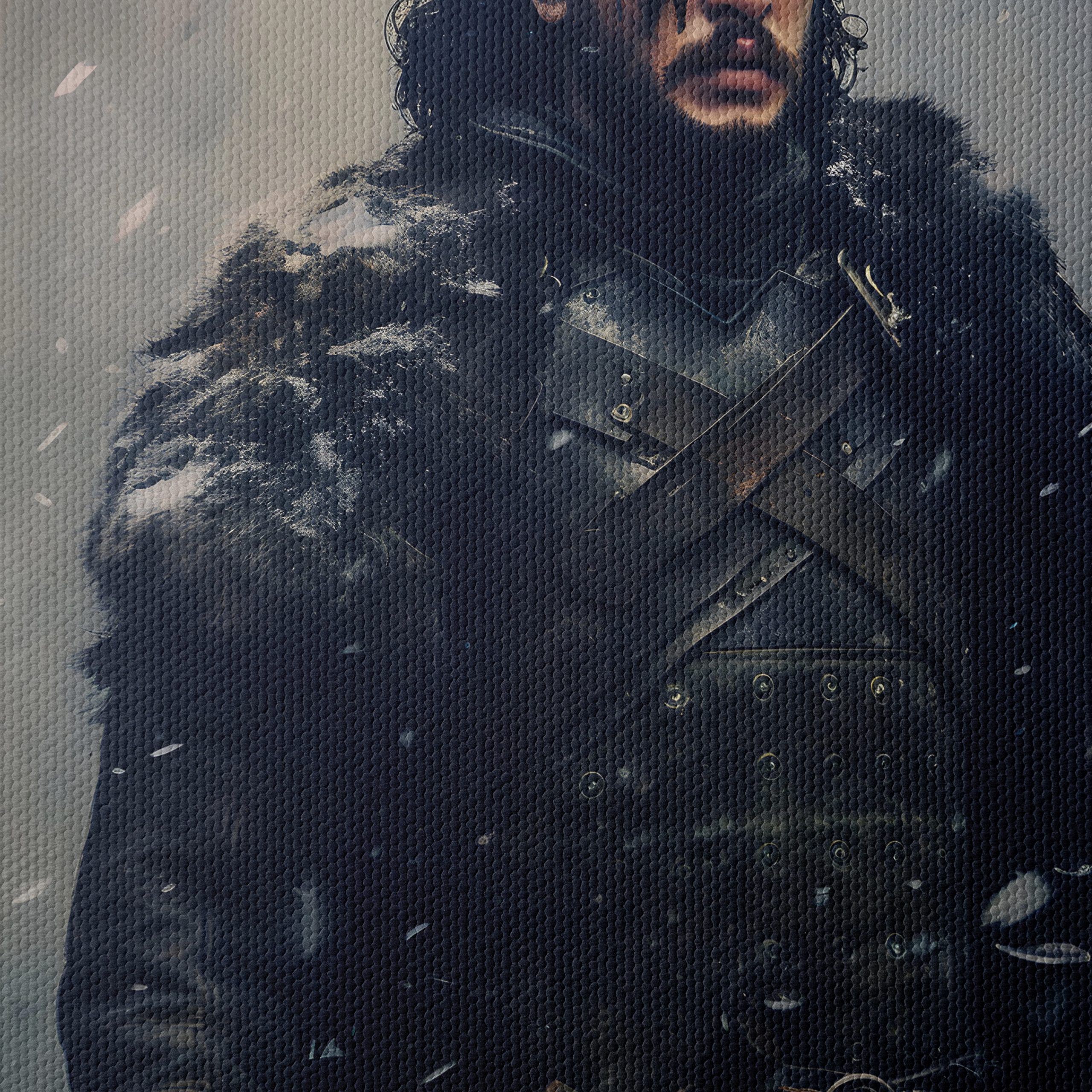 Epic Dynamic Character in Winter Scene - Image 4