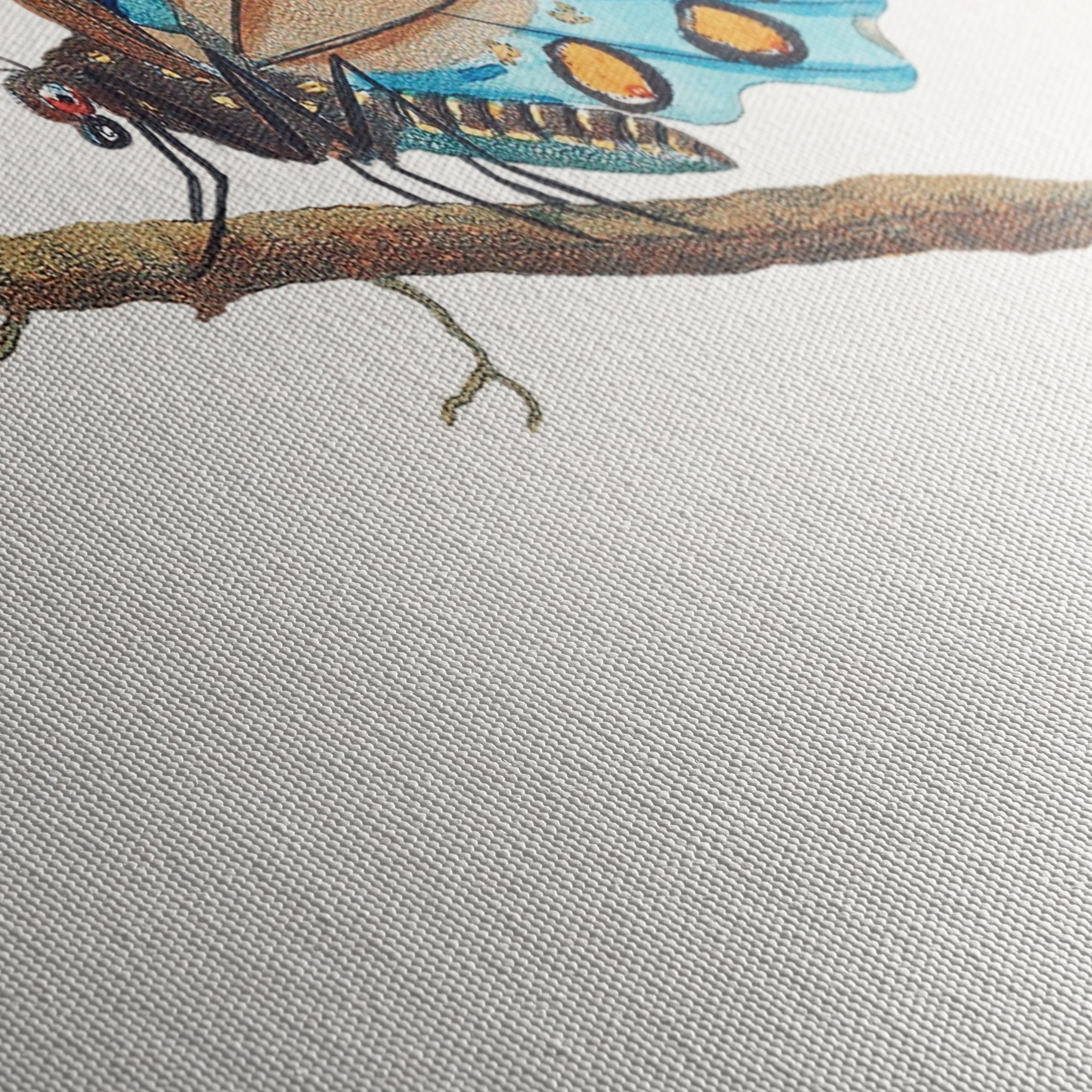 Stunning Blue Butterflies Artwork 2 - Image 5