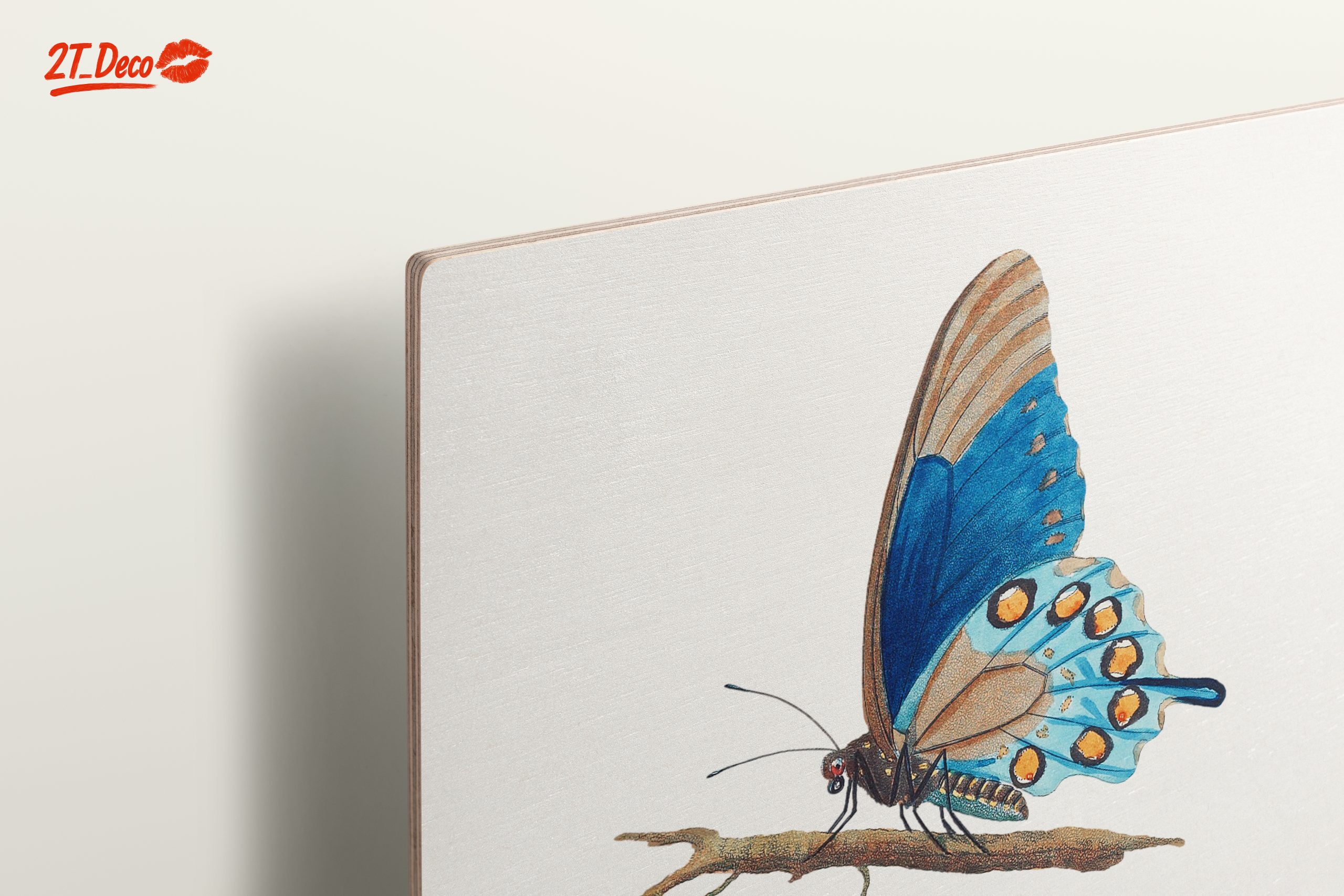 Stunning Blue Butterflies Artwork 2 - Image 15