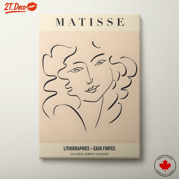 Stylized Portrait by Matisse