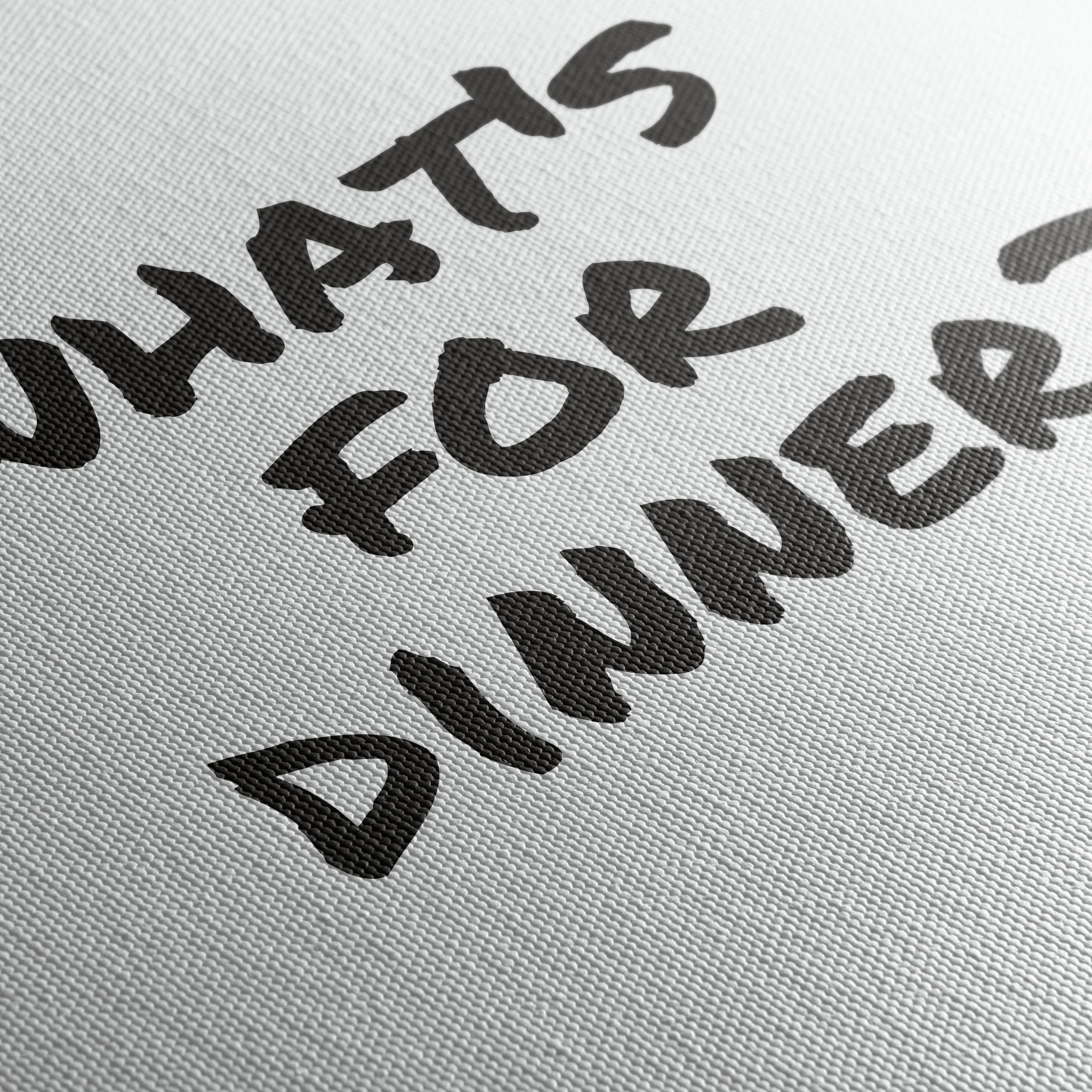 What's For Dinner? Inspirational Wall Art - Image 5