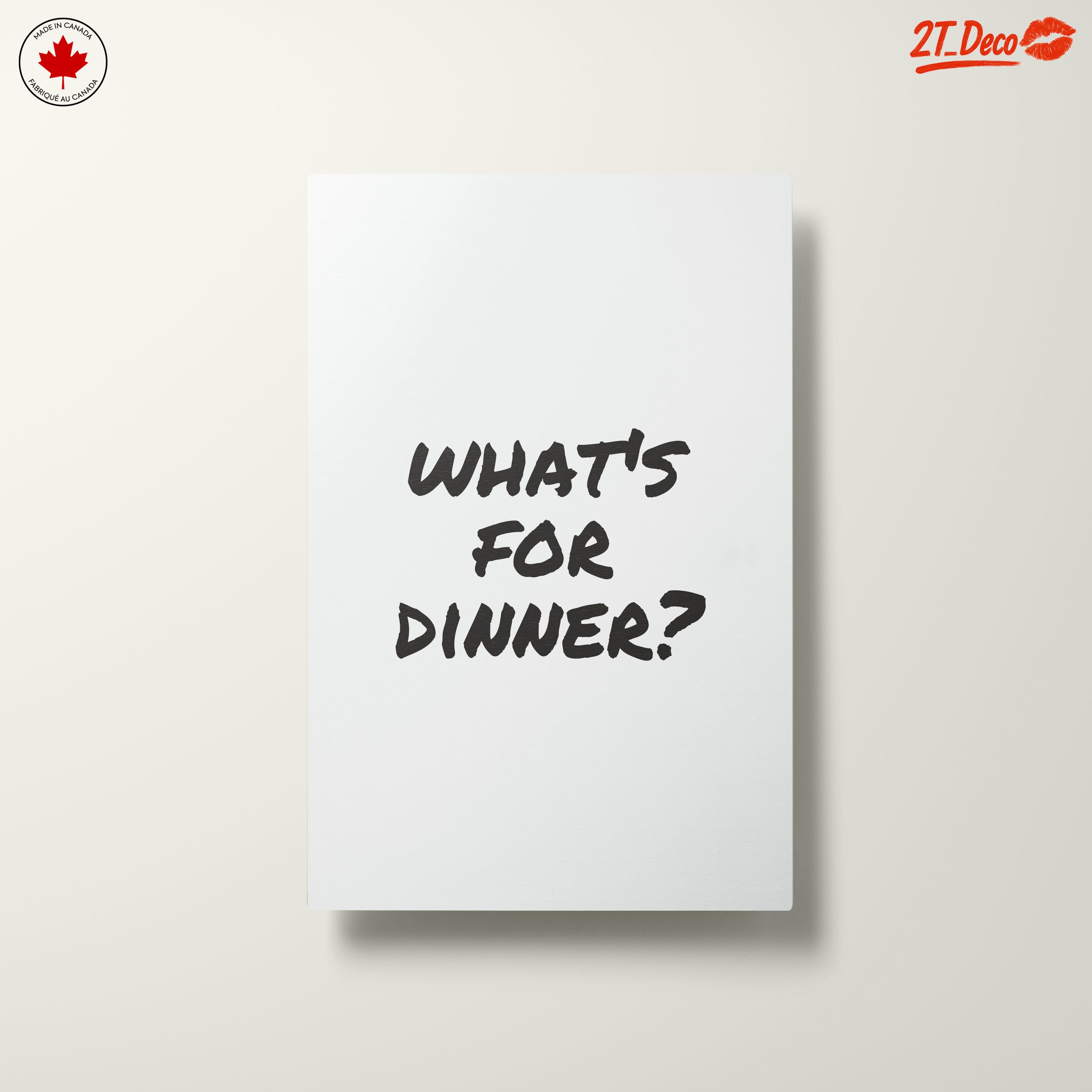 What's For Dinner? Inspirational Wall Art - Image 10