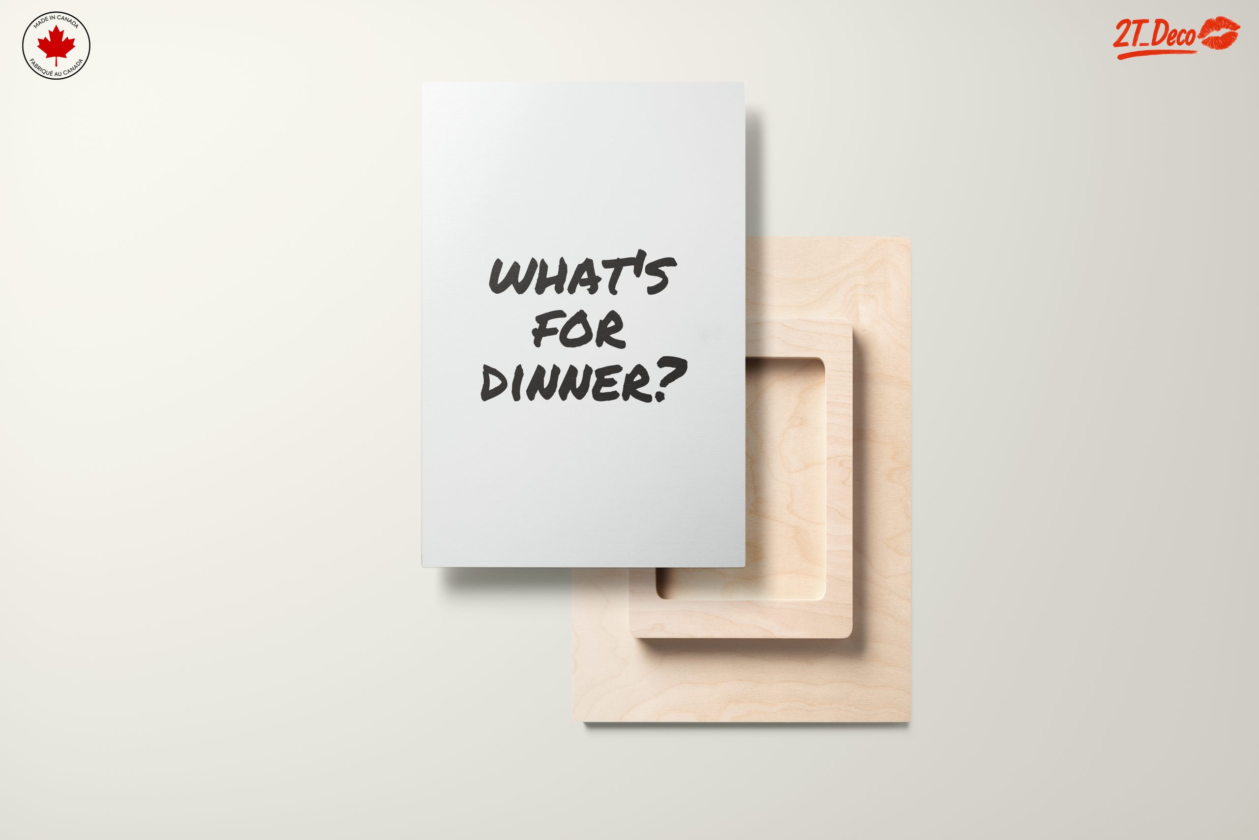 What's For Dinner? Inspirational Wall Art - Image 11