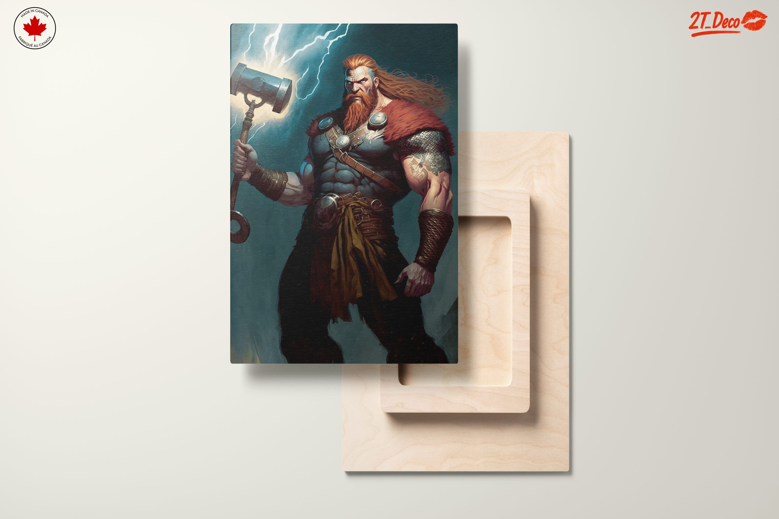 Dynamic Fantasy Character With Hammer - Image 11
